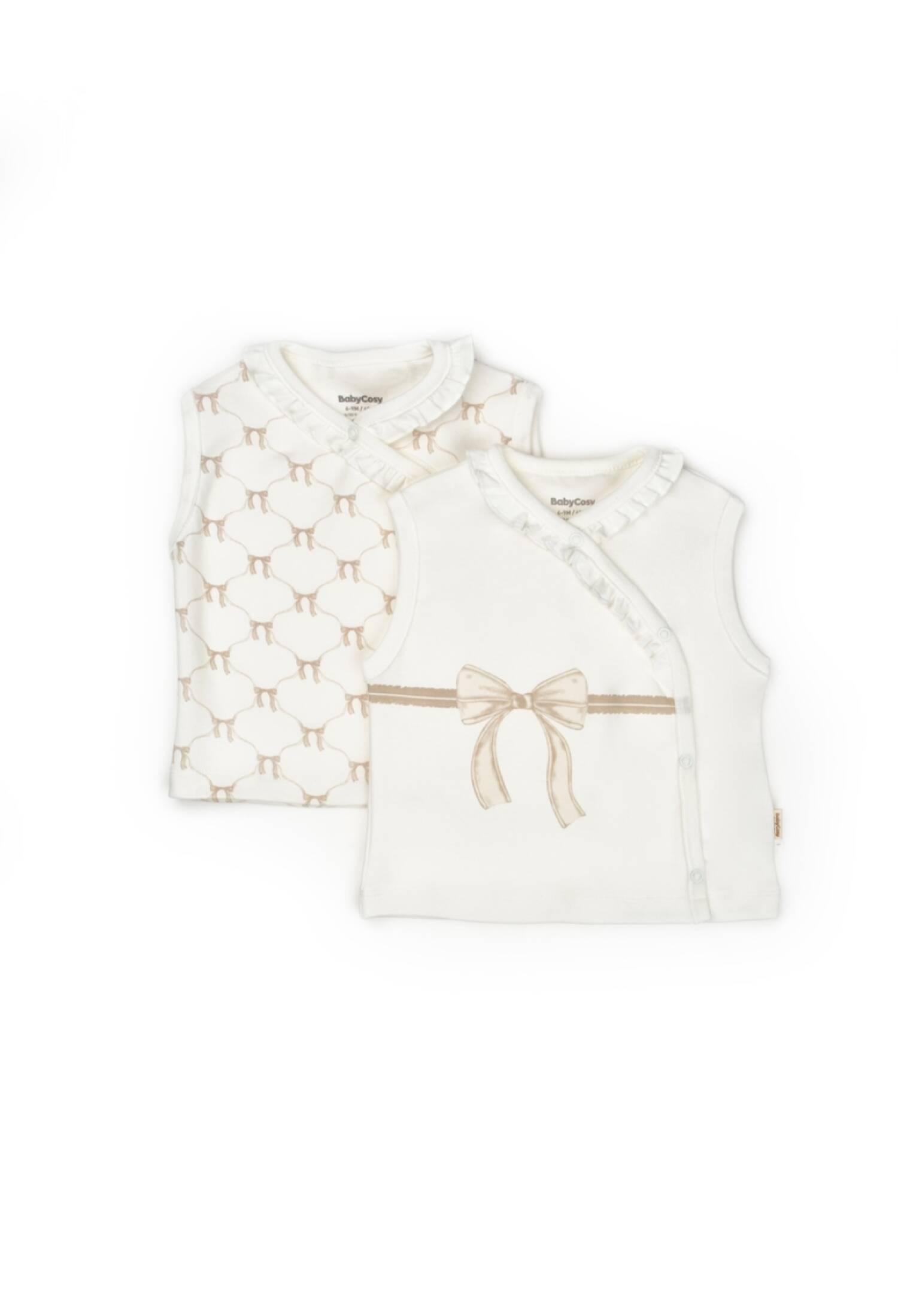 2 Pcs Double Breasted Vests - CSY8159 - Brand: BabyCosy - Kids & Bby Clothes From Peralane Kids Turkey