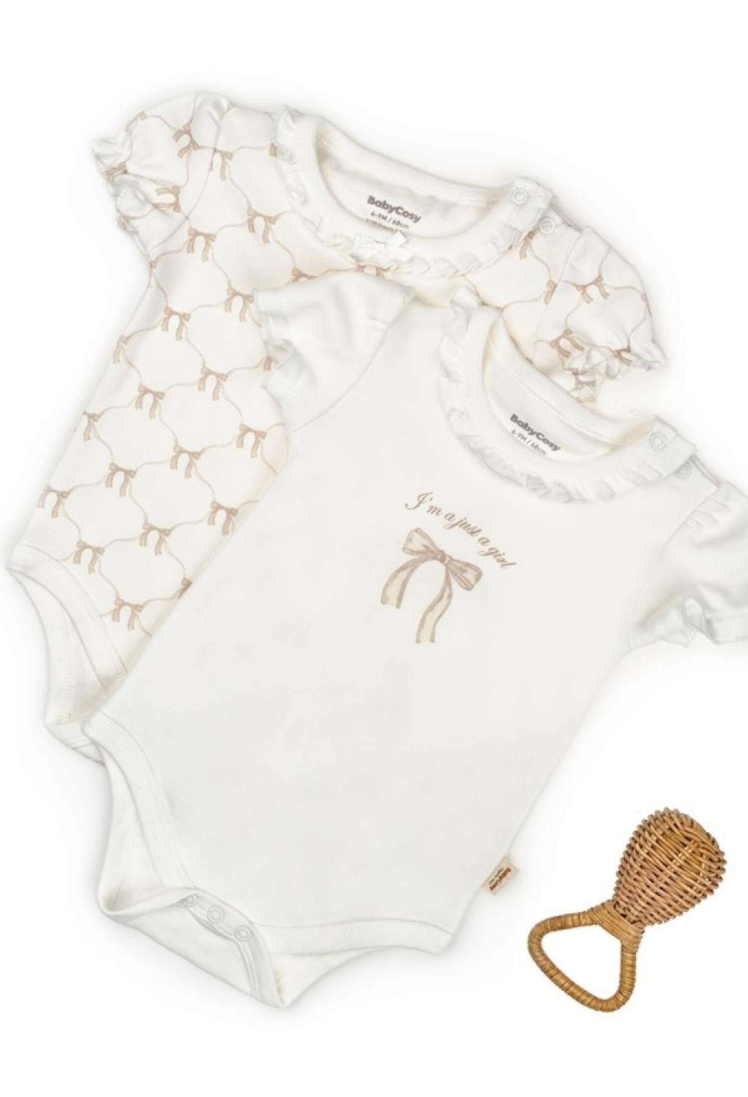 2 Pcs Short Sleeve Body - CSY8137 - Brand: BabyCosy - Kids & Bby Clothes From Peralane Kids Turkey