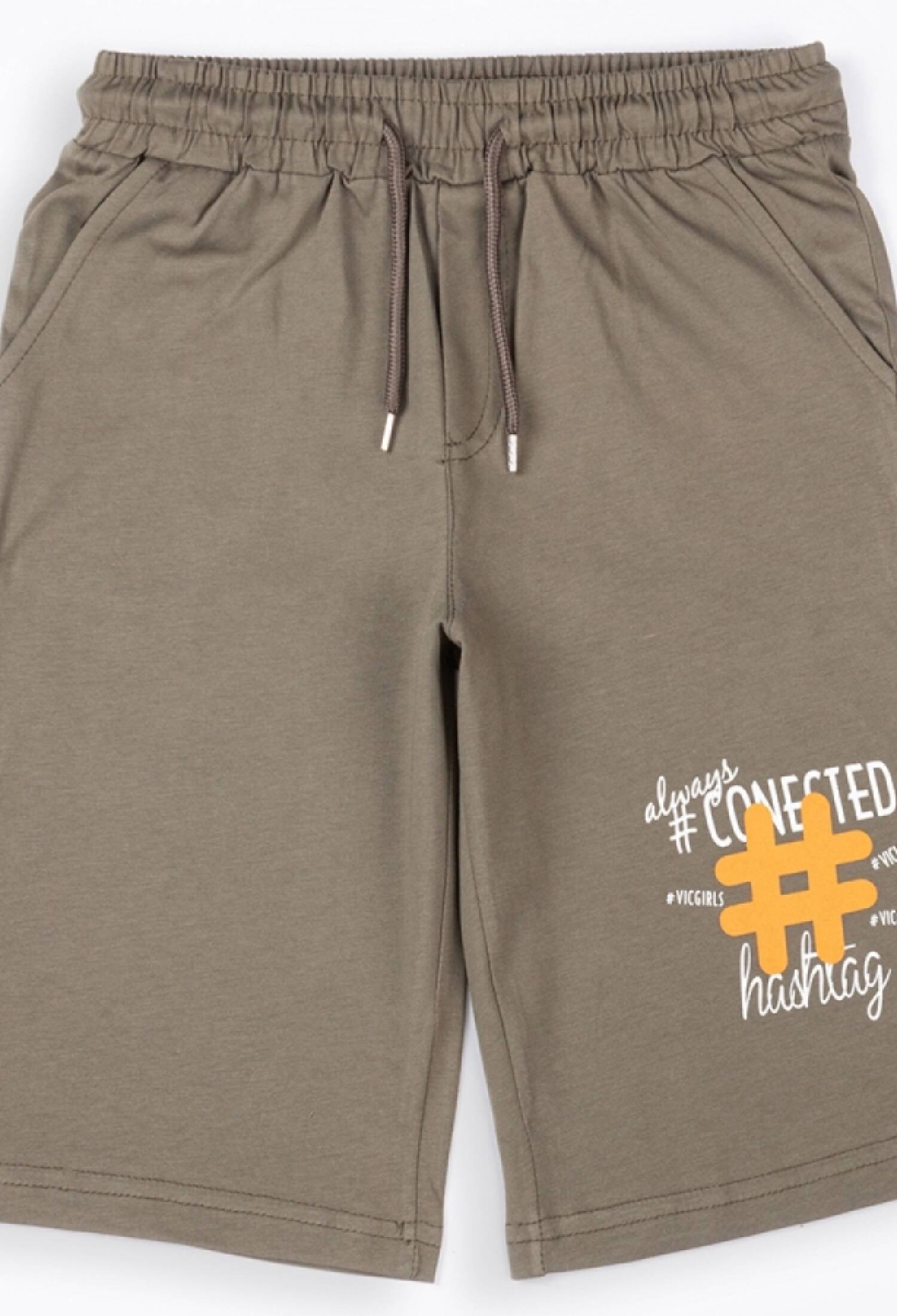 Always Baskılı Erkek Kapri - Brand: CARİBOU - Kids & Bby Clothes From Peralane Kids Turkey