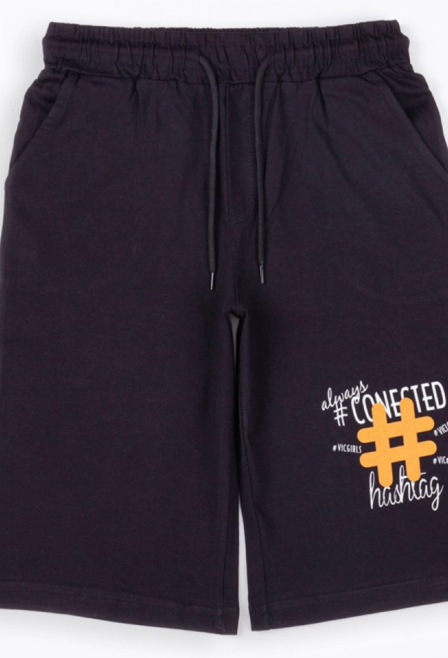 Always Baskılı Erkek Kapri - Brand: CARİBOU - Kids & Bby Clothes From Peralane Kids Turkey