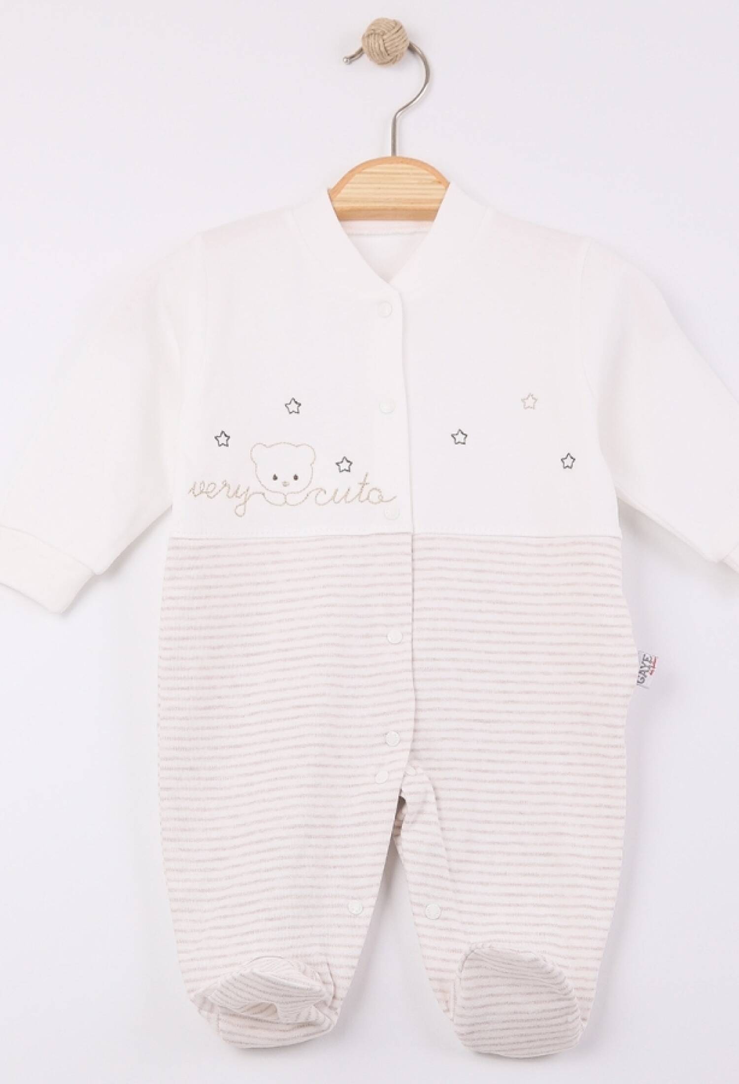 Ayıcık Baskılı Kız Bebe Tulum - Brand: GAYE BEBE - Kids & Bby Clothes From Peralane Kids Turkey