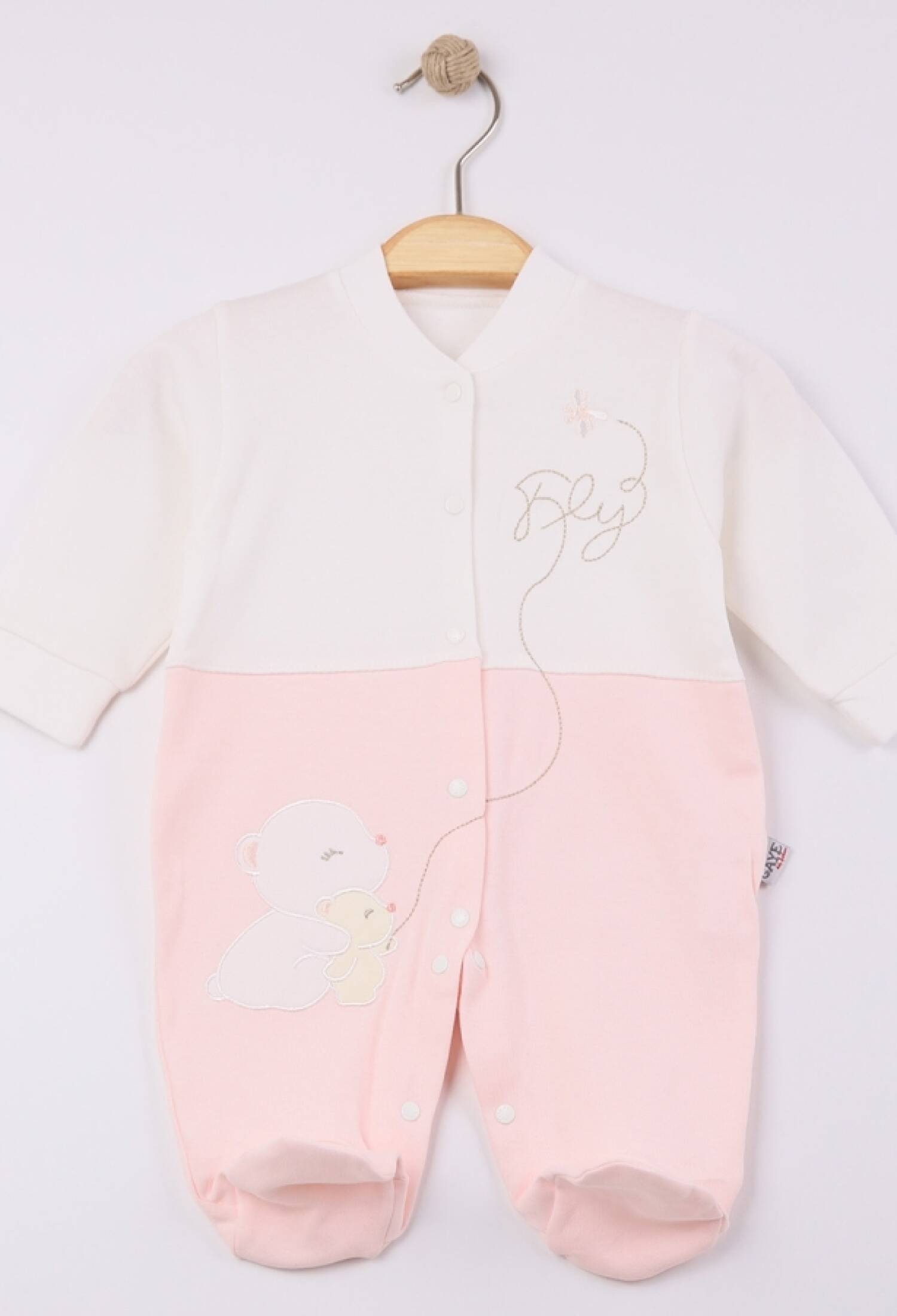 Ayıcık Baskılı Kız Bebe Tulum - Brand: GAYE BEBE - Kids & Bby Clothes From Peralane Kids Turkey