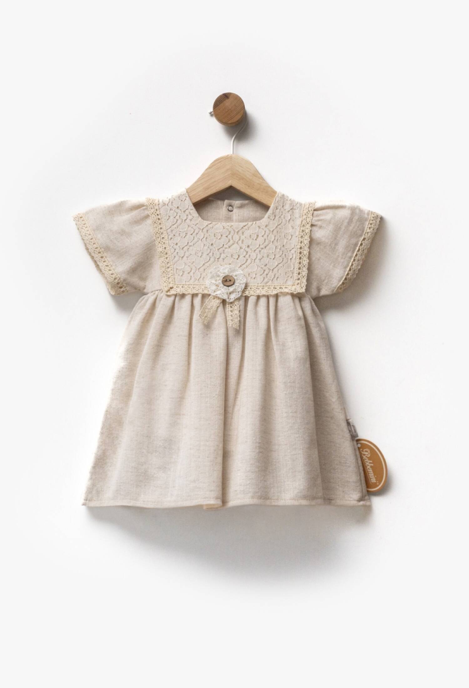 BABY DRESS - BM-2464 - Brand: Bebbemini - Kids & Bby Clothes From Peralane Kids Turkey