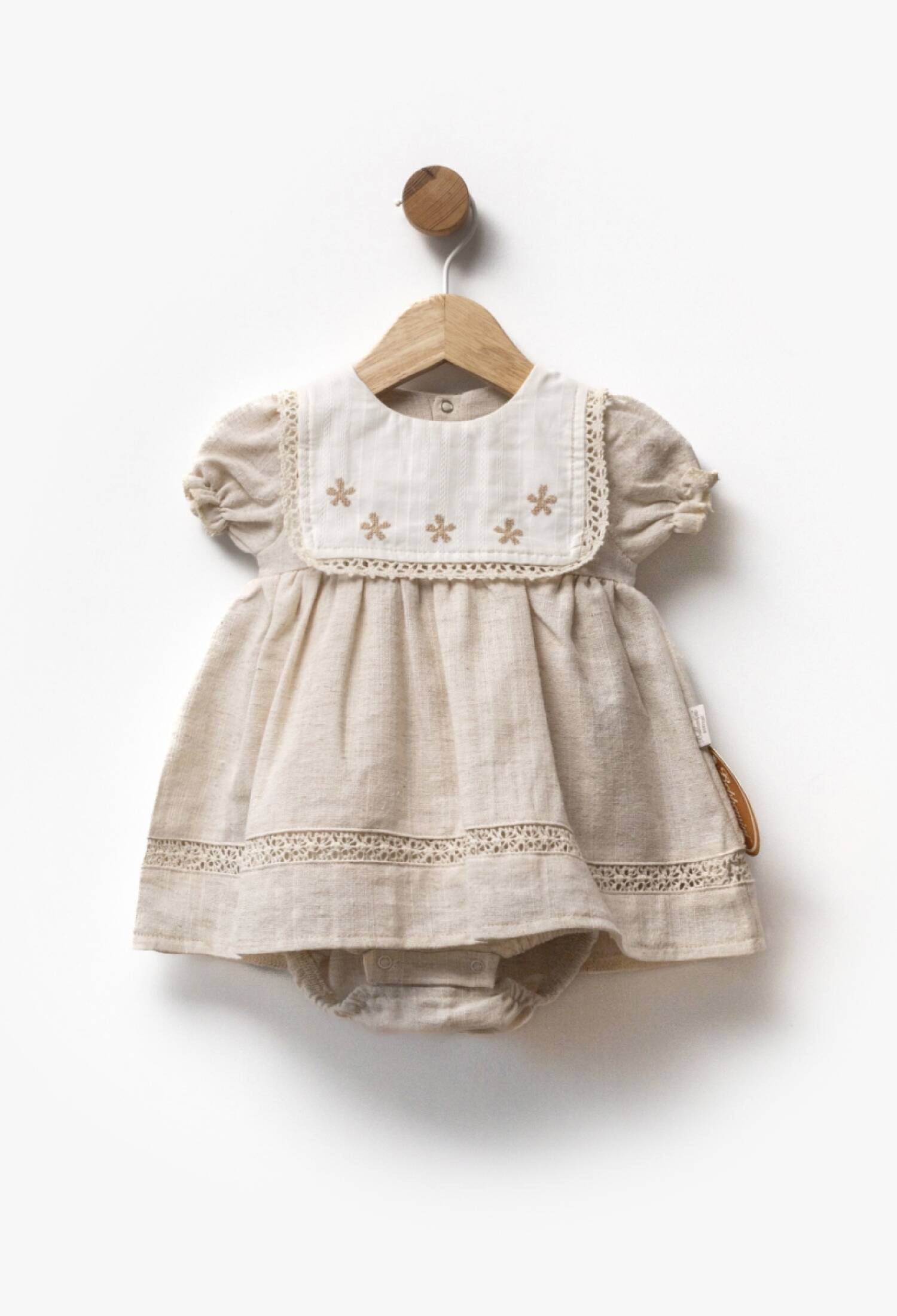 BABY DRESS - BM-2453 - Brand: Bebbemini - Kids & Bby Clothes From Peralane Kids Turkey