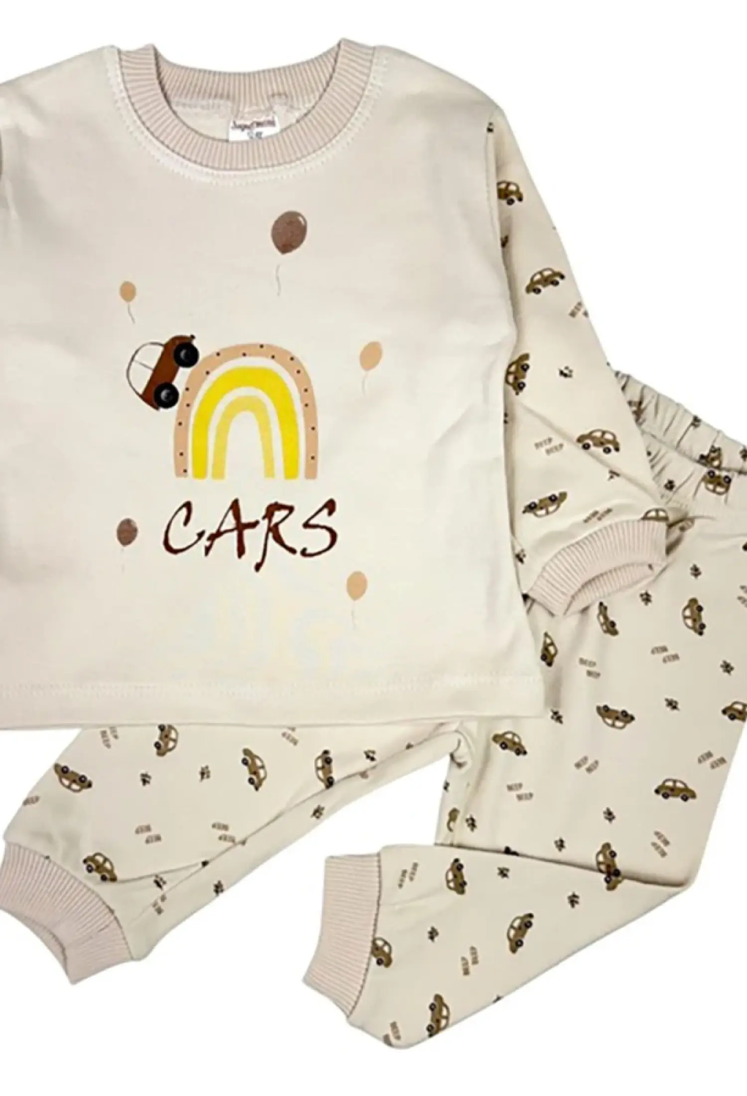 Cars Baskılı Erkek Bebe Pijama Takım - Brand: SÜPERMİNİ - Kids & Bby Clothes From Peralane Kids Turkey