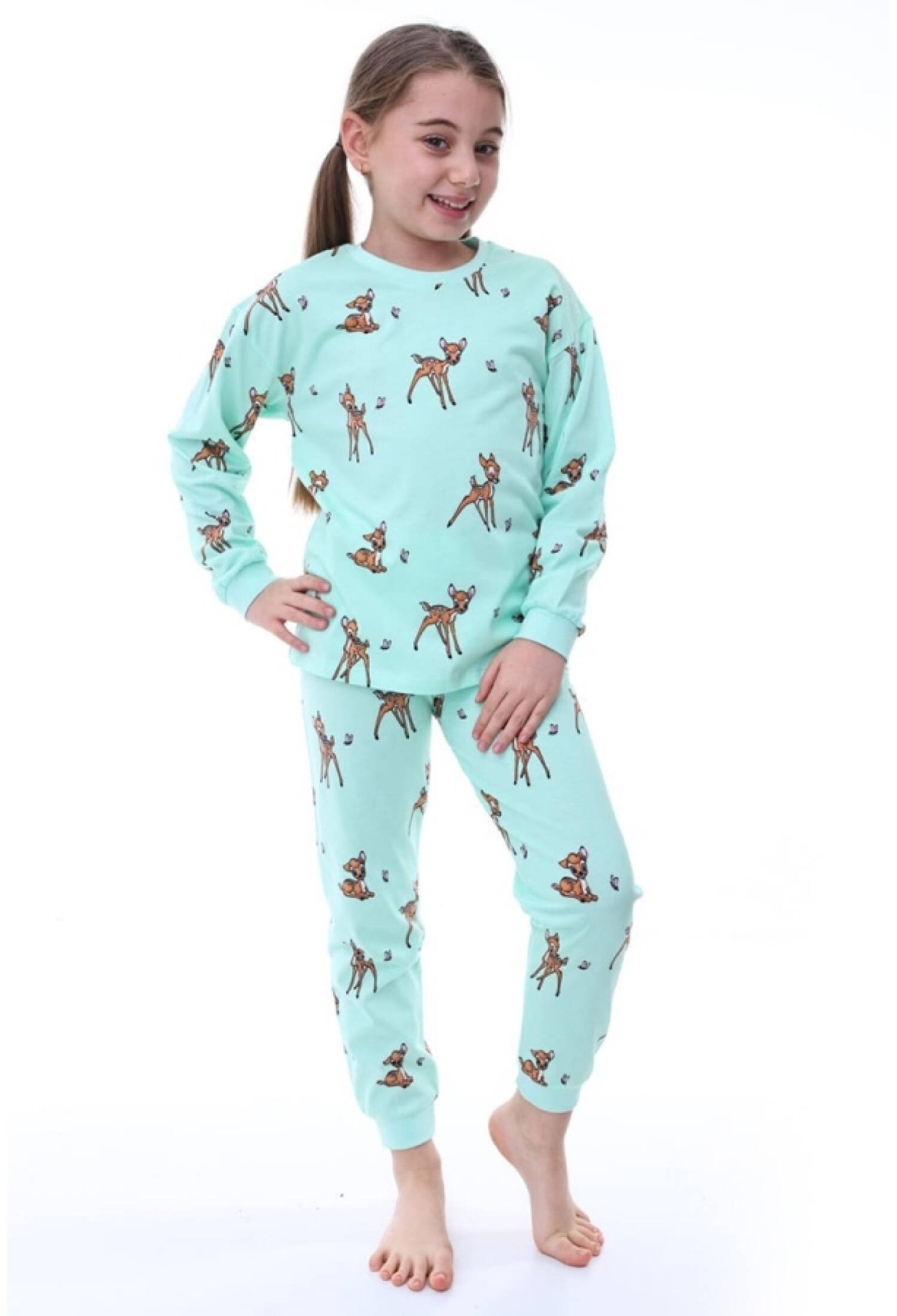 Ceylan Desenli Kız Pijama Takım - Brand: İSOBEL - Kids & Bby Clothes From Peralane Kids Turkey