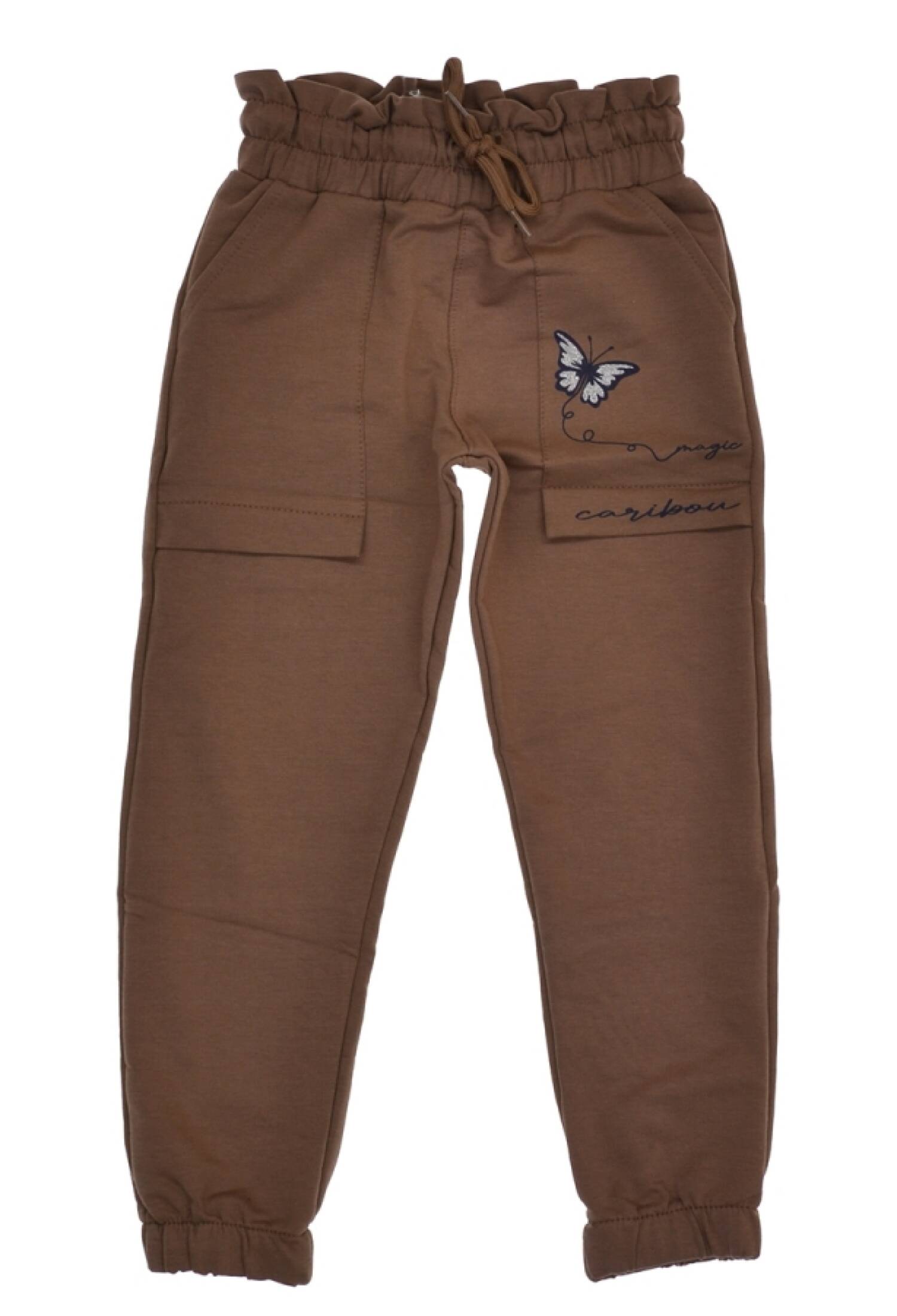 Kelebek Baskılı Kız Tek Alt - Brand: CARİBOU - Kids & Bby Clothes From Peralane Kids Turkey