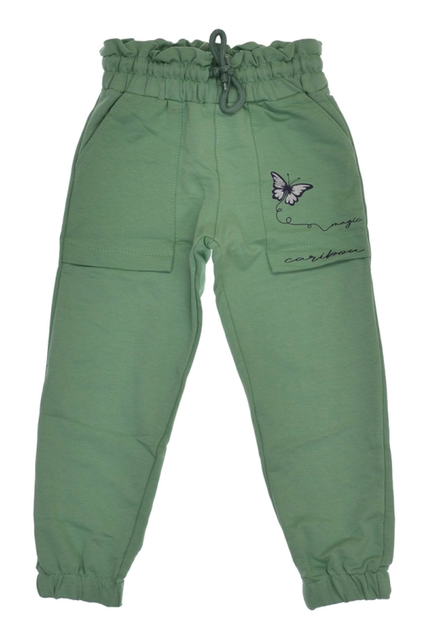 Kelebek Baskılı Kız Tek Alt - Brand: CARİBOU - Kids & Bby Clothes From Peralane Kids Turkey