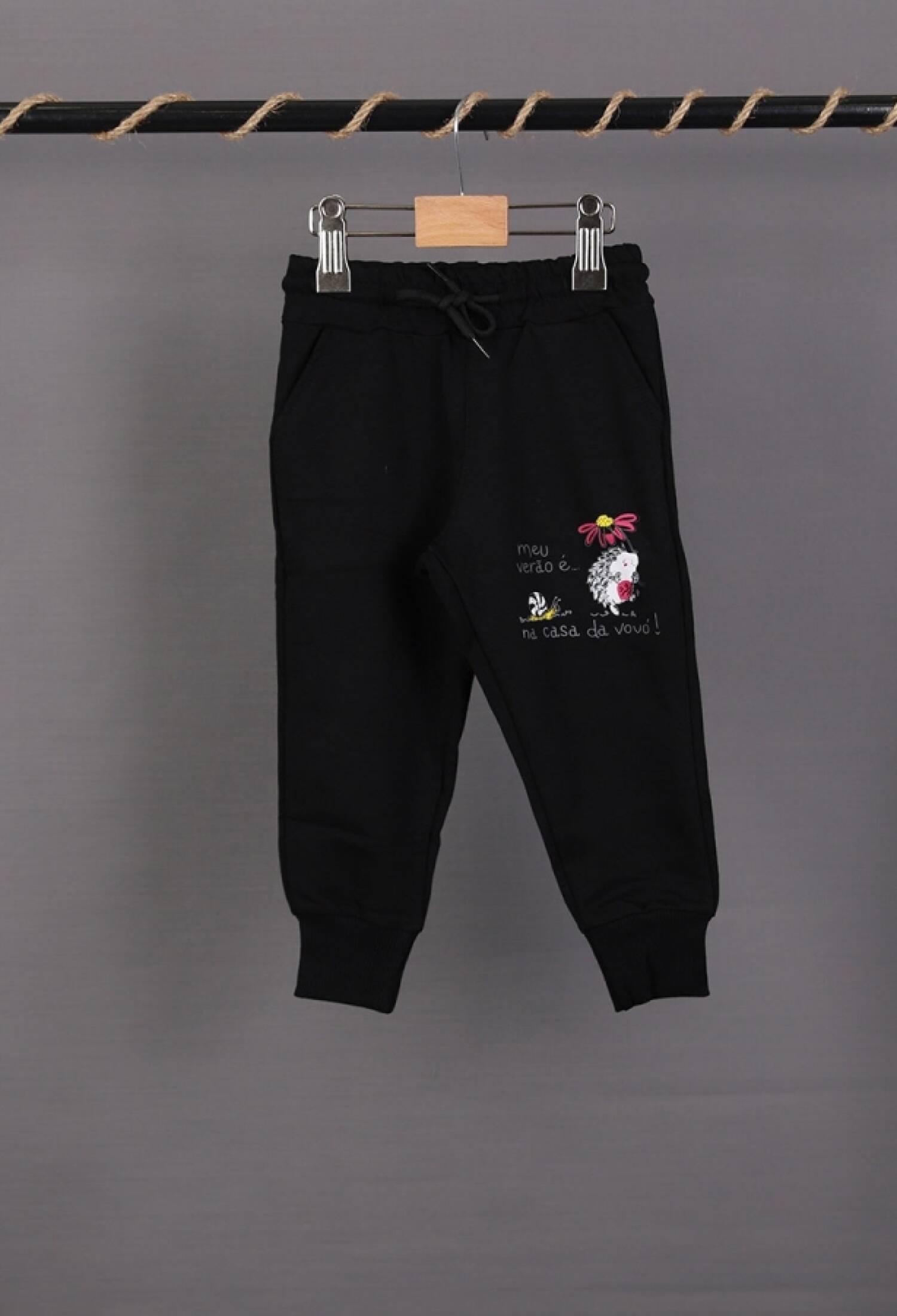 Kirpi Baskılı Kız Tek Alt - Brand: CARİBOU - Kids & Bby Clothes From Peralane Kids Turkey