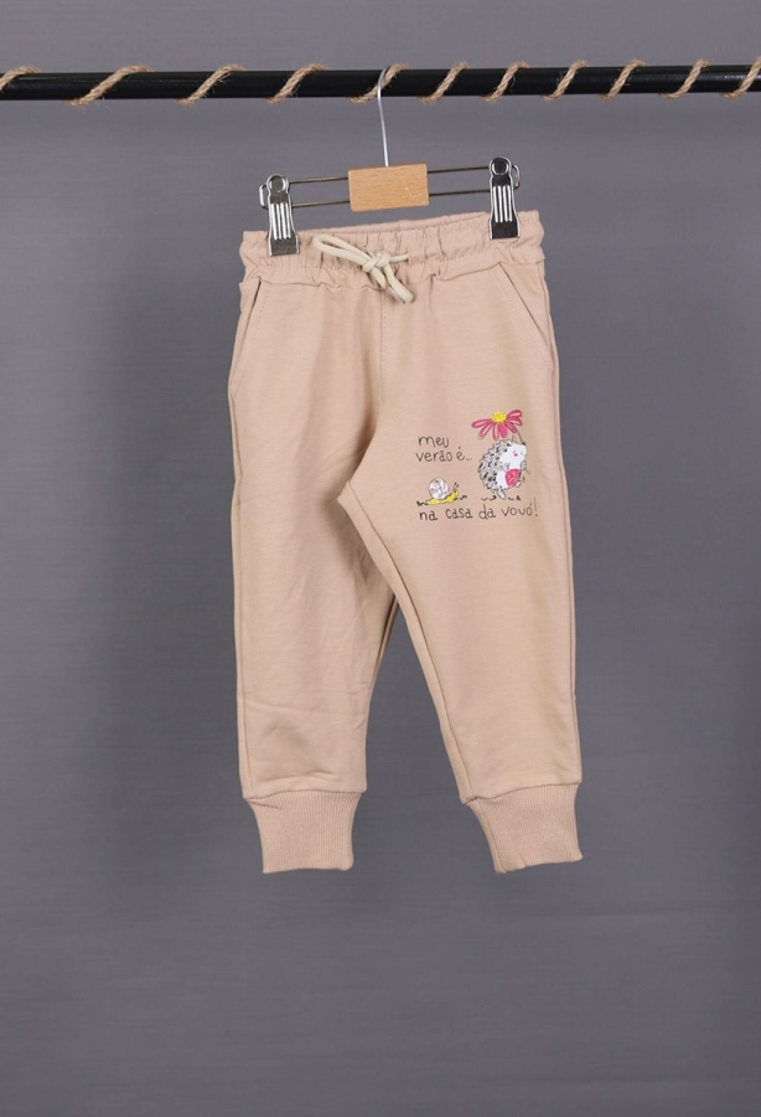 Kirpi Baskılı Kız Tek Alt - Brand: CARİBOU - Kids & Bby Clothes From Peralane Kids Turkey