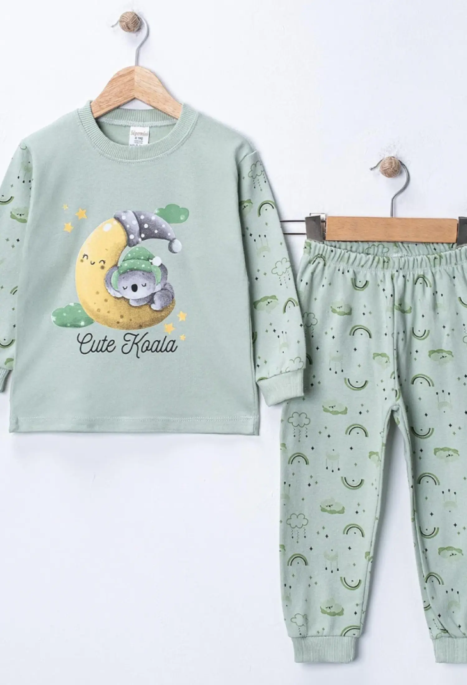 Koala Baskılı Erkek Pijama Takım - Brand: SÜPERMİNİ - Kids & Bby Clothes From Peralane Kids Turkey