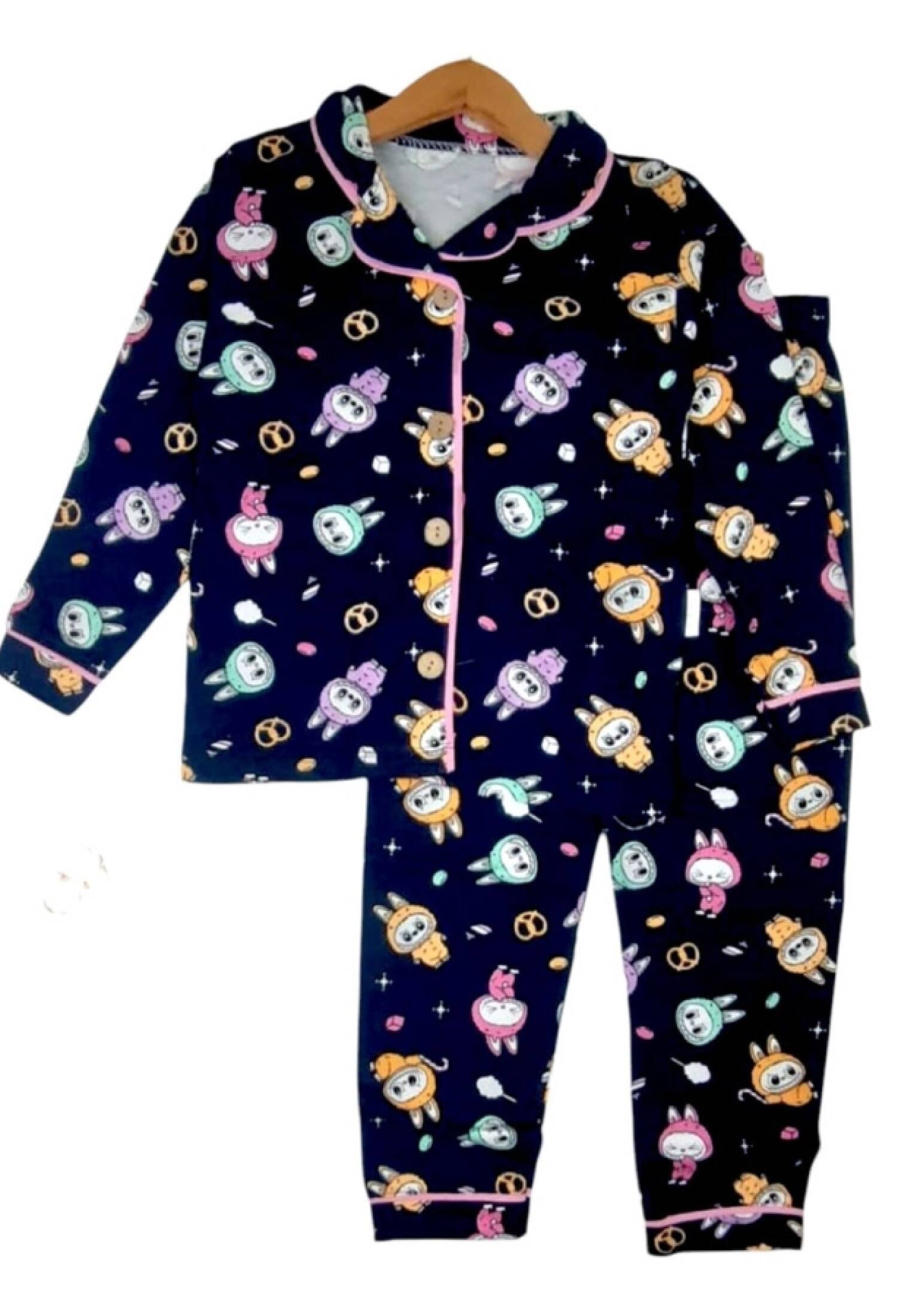 Labubu Baskılı Kız Pijama Takım - Brand: SÜPERMİNİ - Kids & Bby Clothes From Peralane Kids Turkey