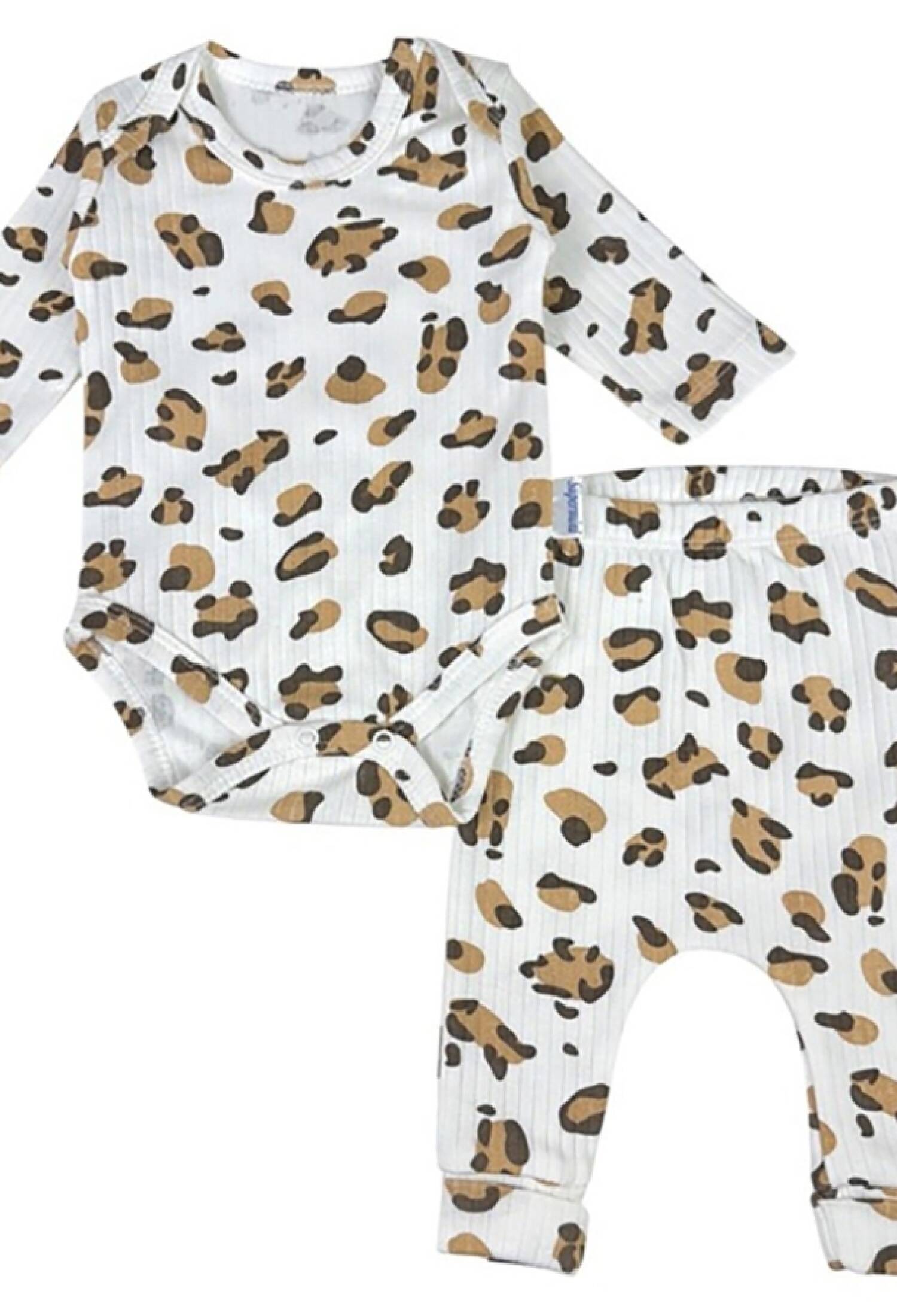 Leopar Desenli Raporlu Kız Bebe Takım - Brand: SÜPERMİNİ - Kids & Bby Clothes From Peralane Kids Turkey