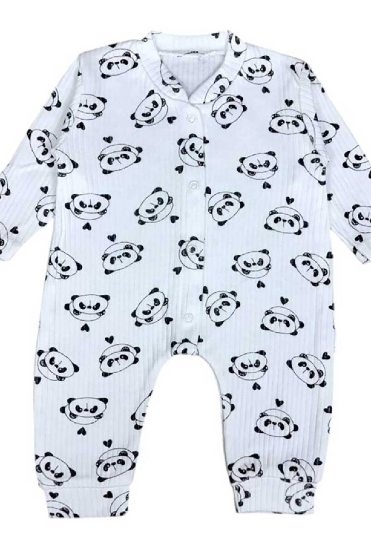 Panda Desenli Erkek Bebe Tulum - Brand: SÜPERMİNİ - Kids & Bby Clothes From Peralane Kids Turkey