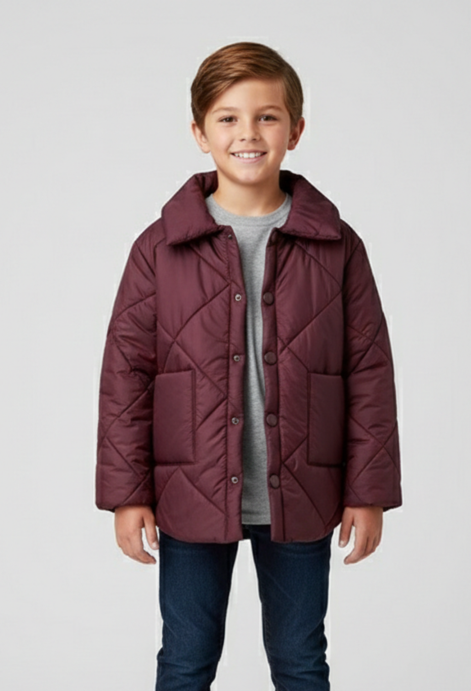 Quilted Jacket - 7515 - Brand: Verscon - Kids & Bby Clothes From Peralane Kids Turkey