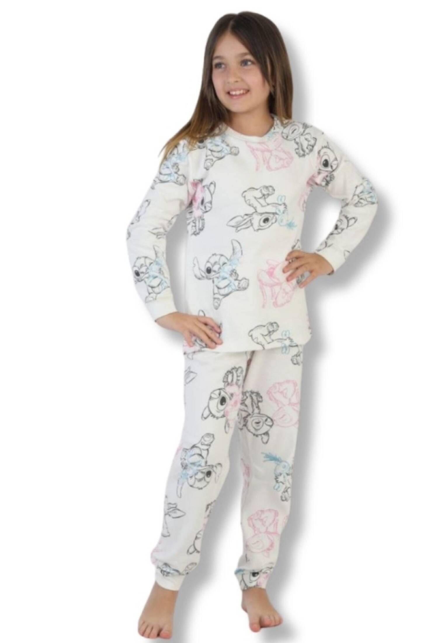 Stitch Desenli Kız Pijama Takım - Brand: İSOBEL - Kids & Bby Clothes From Peralane Kids Turkey