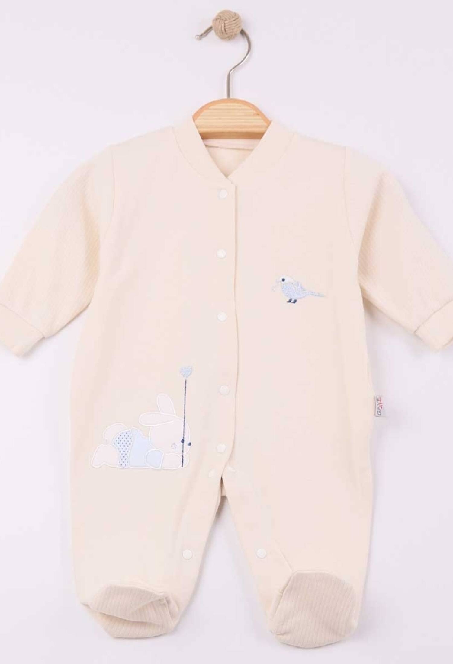 Tavşan Baskılı Kız Bebe Tulum - Brand: GAYE BEBE - Kids & Bby Clothes From Peralane Kids Turkey