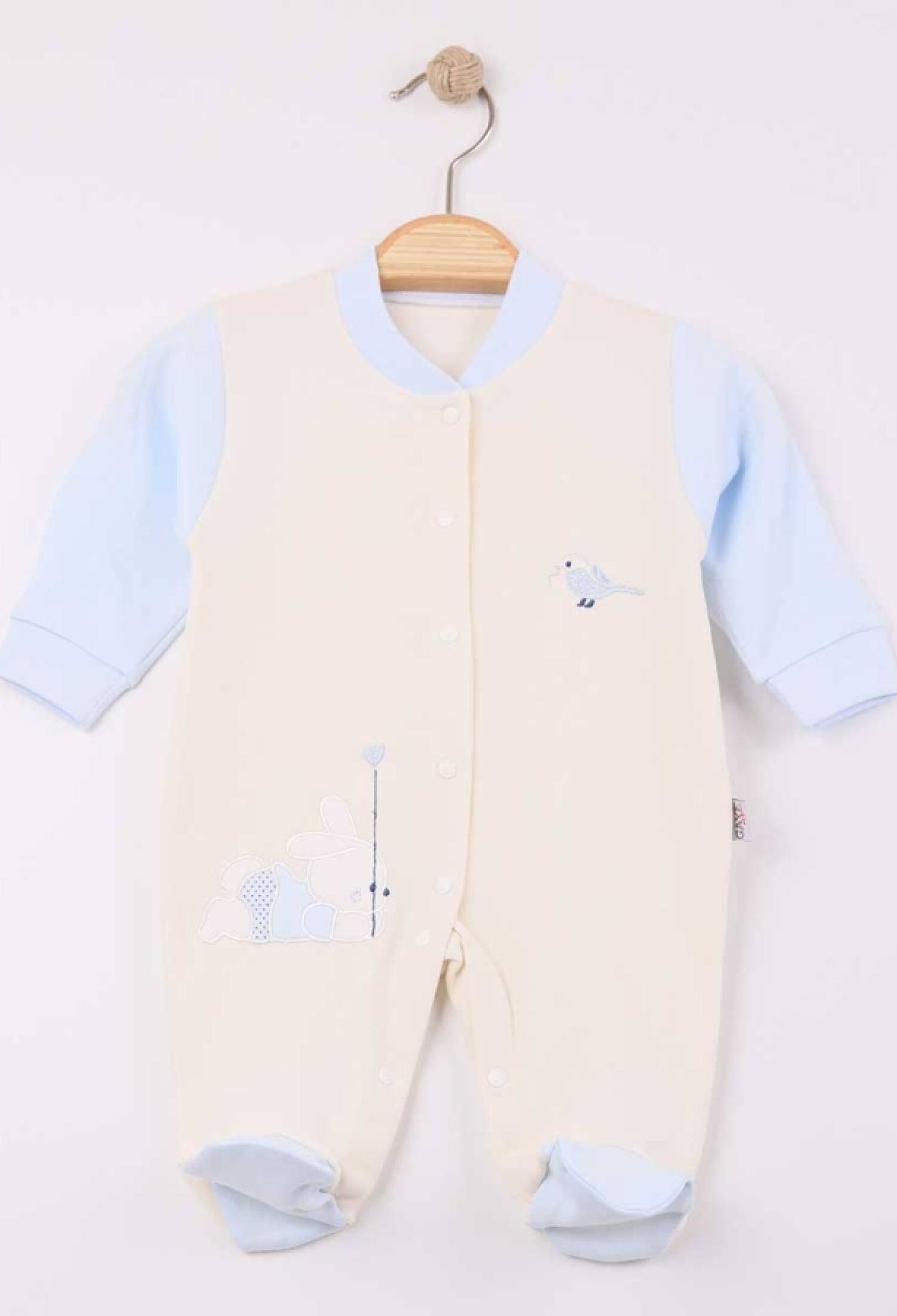 Tavşan Baskılı Kız Bebe Tulum - Brand: GAYE BEBE - Kids & Bby Clothes From Peralane Kids Turkey