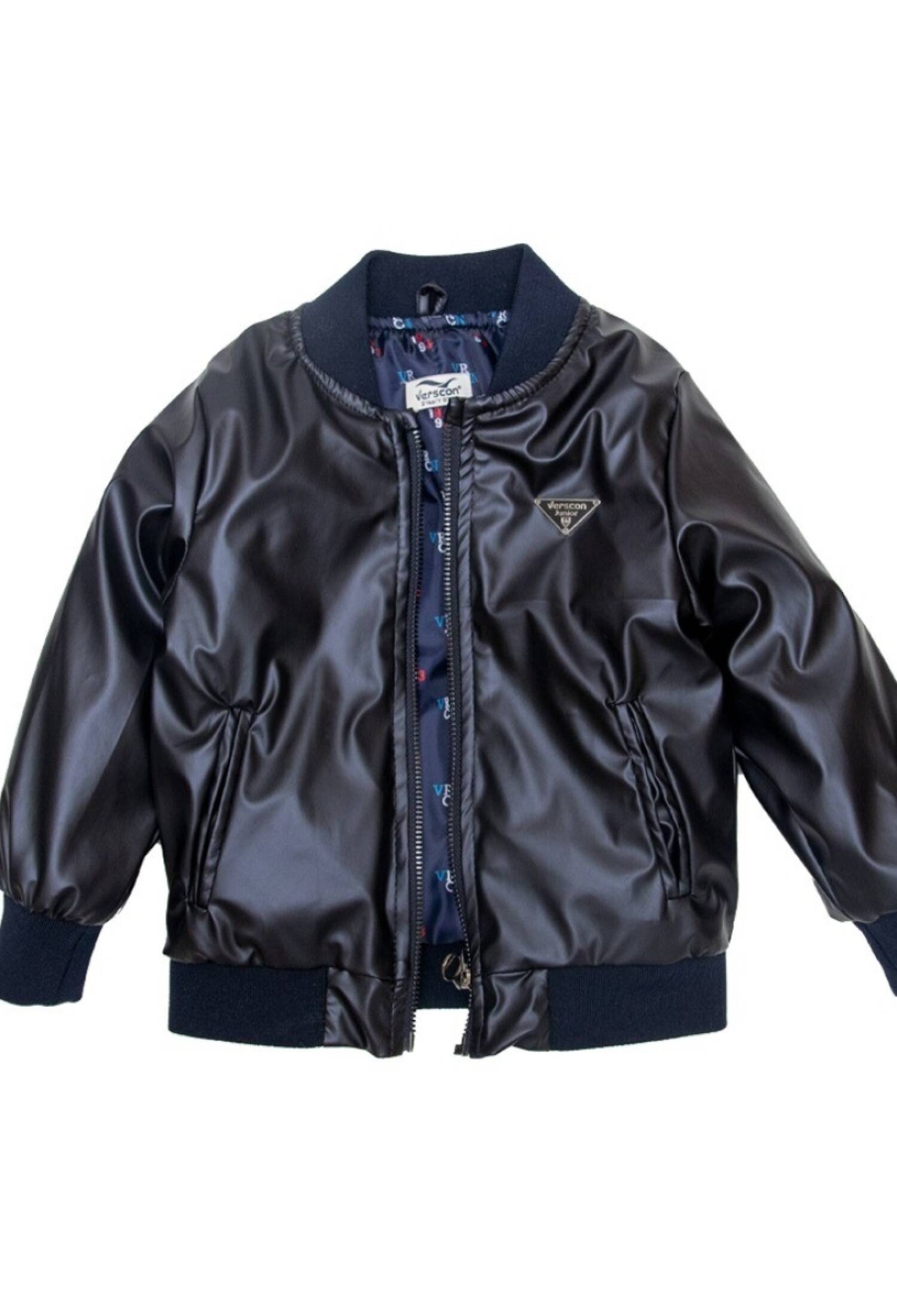 Toptan Erkek Çocuk Suni Deri Ceket 2-6Y 2031-5772 - 2031-5772 - Brand: Verscon - Kids & Bby Clothes From Peralane Kids Turkey