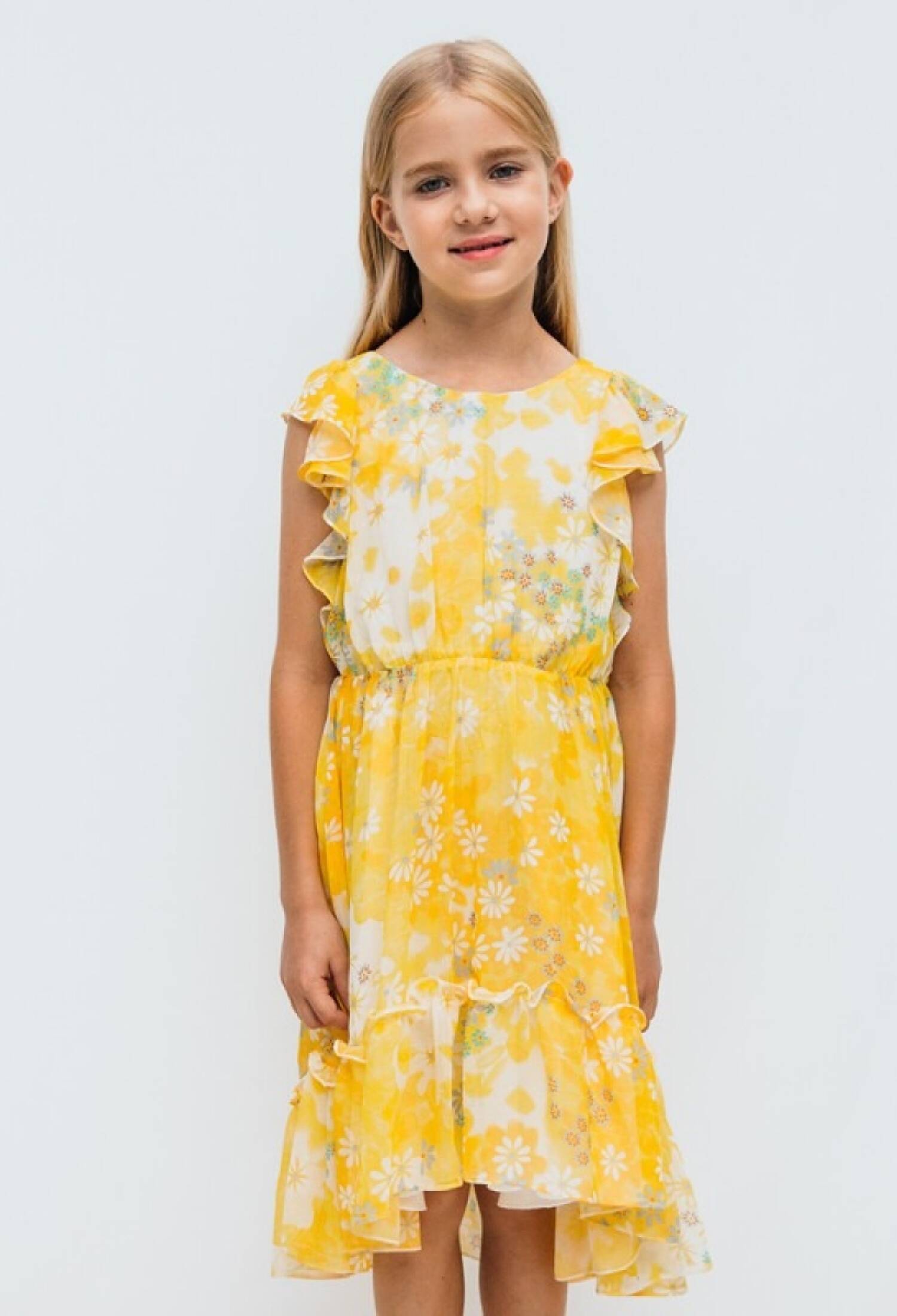 Toptan Kız Çocuk Elbise 4-12Y 1083-DSL0166 - 1083-DSL0166 - Brand: Sheshe - Kids & Bby Clothes From Peralane Kids Turkey