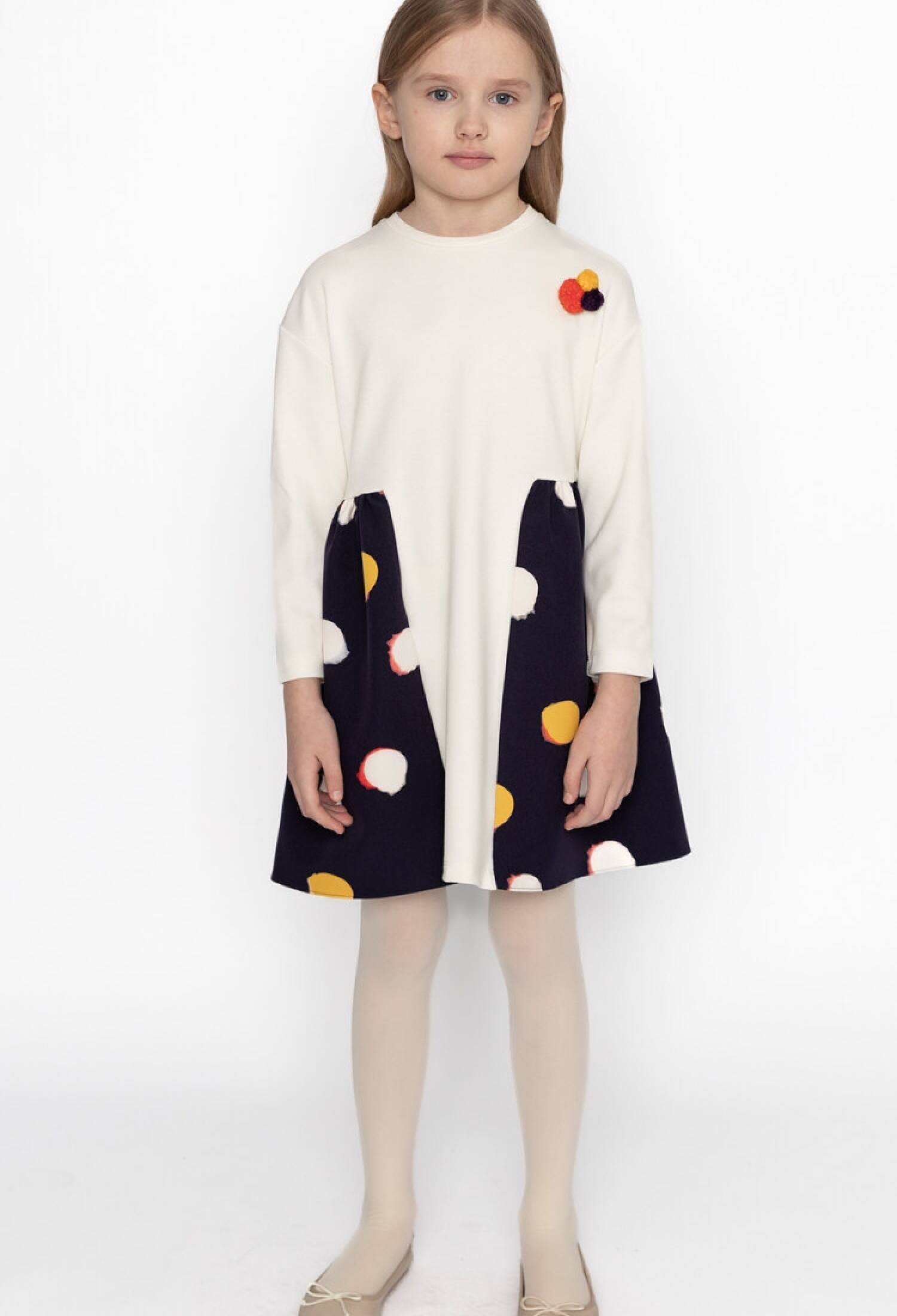 Toptan Kız Çocuk Elbise 4-12Y 1083-DSL0350 - 1083-DSL0350 - Brand: Sheshe - Kids & Bby Clothes From Peralane Kids Turkey