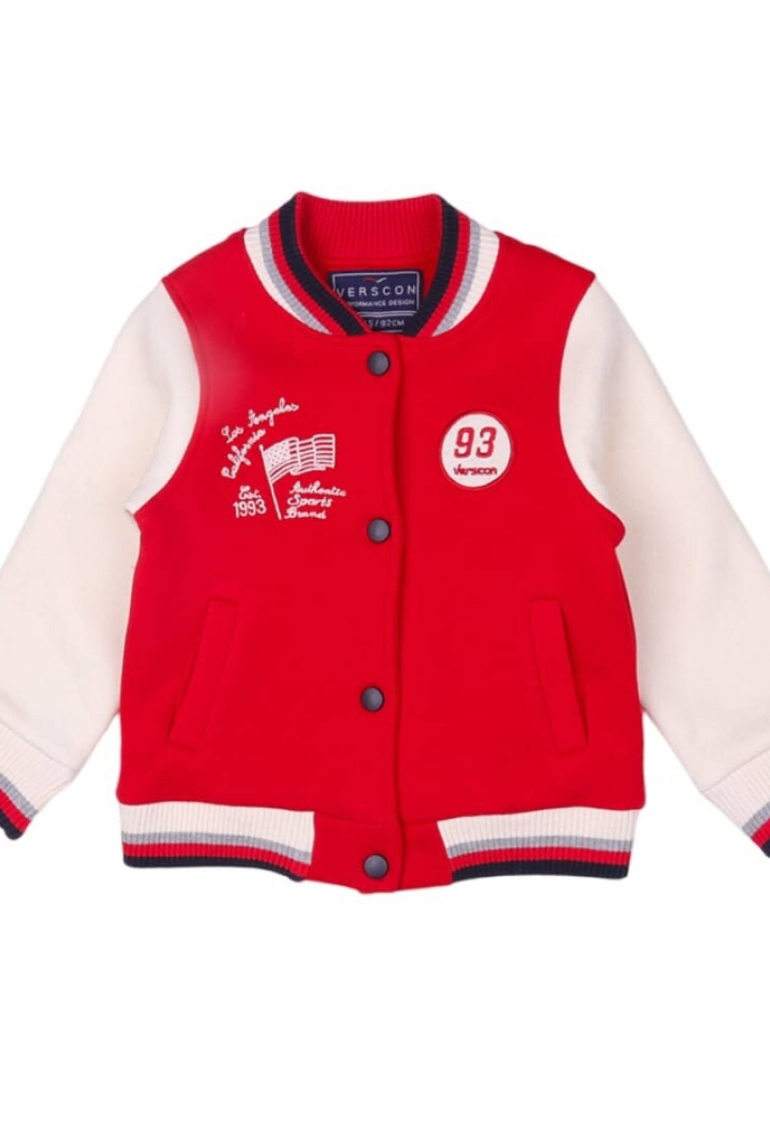 Toptan Unisex Çocuk Kolej Ceketi 7-11Y 2031-5788 - 2031-5788 - Brand: Verscon - Kids & Bby Clothes From Peralane Kids Turkey