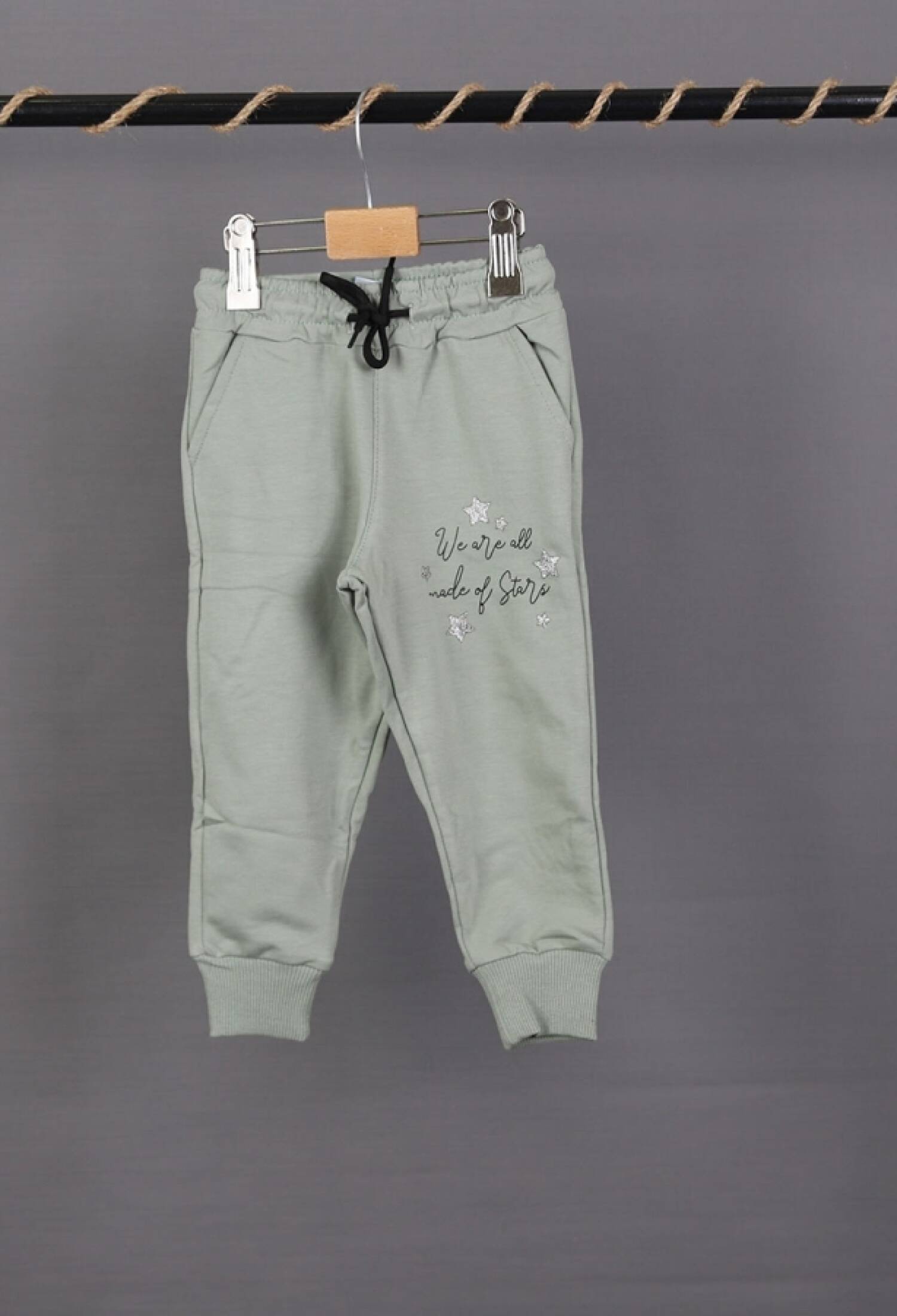 Yıldız Baskılı Kız Tek Alt - Brand: CARİBOU - Kids & Bby Clothes From Peralane Kids Turkey