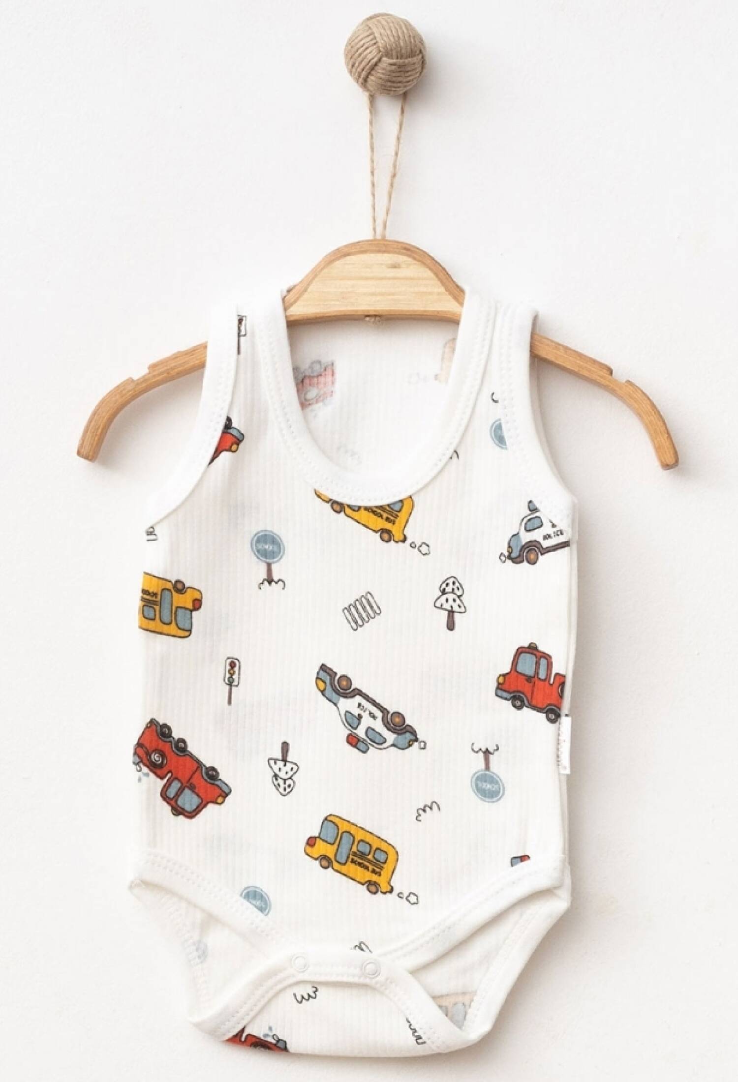 Araba Desenli Raporlu Erkek Çıtçıtlı Badi - Brand: NAYINOM - Kids & Bby Clothes From Peralane Kids Turkey