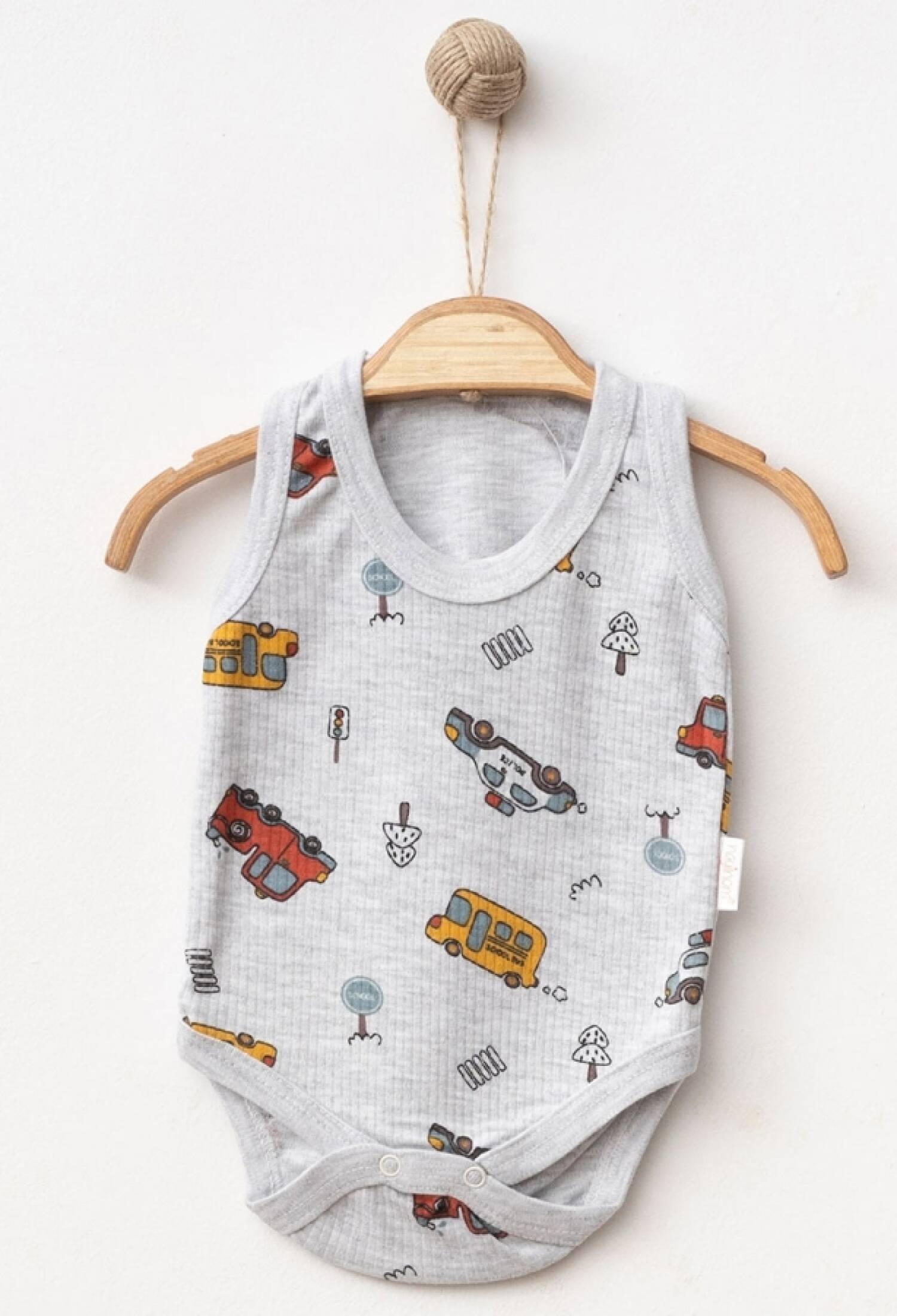 Araba Desenli Raporlu Erkek Çıtçıtlı Badi - Brand: NAYINOM - Kids & Bby Clothes From Peralane Kids Turkey