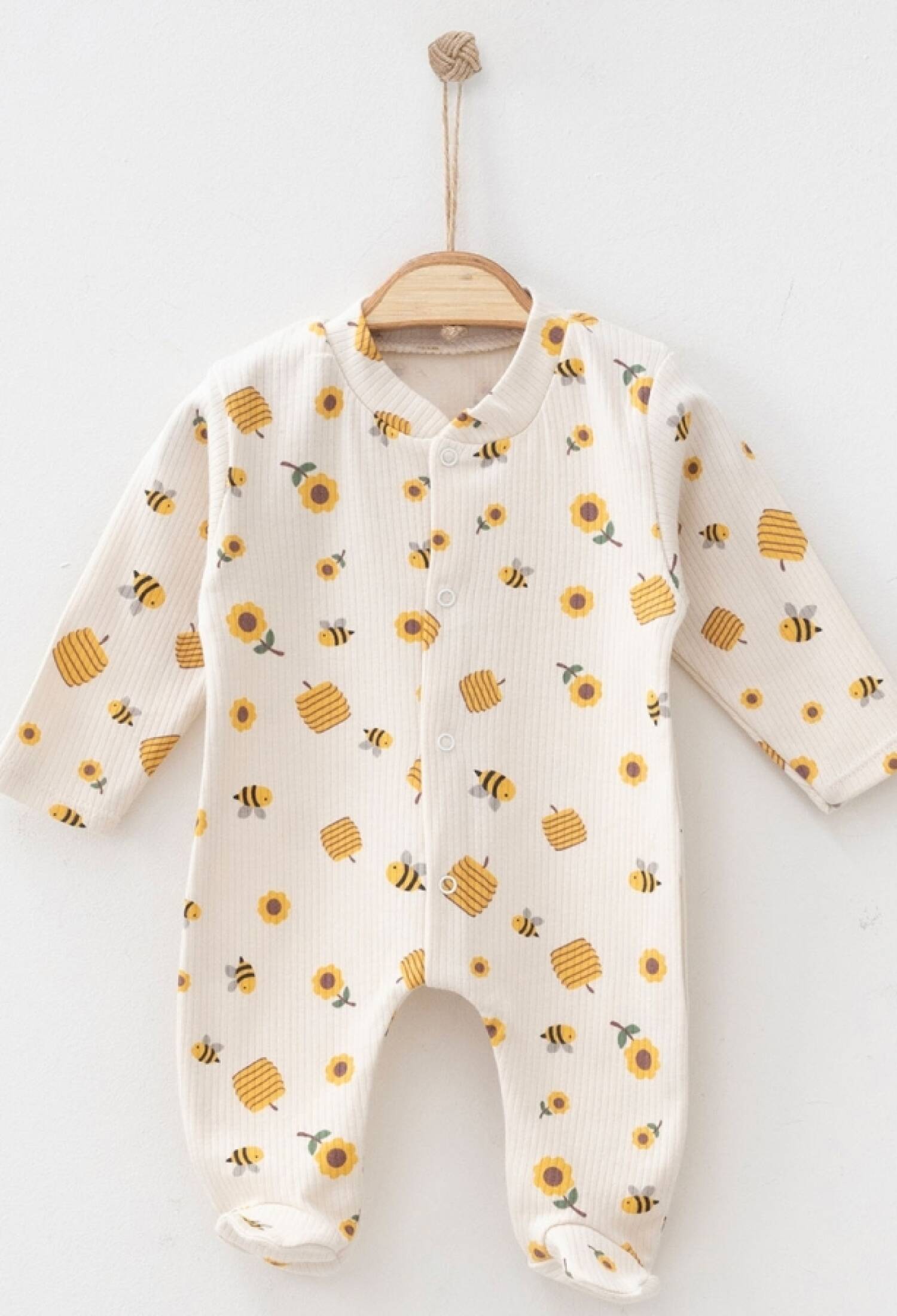 Arı Desenli Patikli Kız Tulum - Brand: NAYINOM - Kids & Bby Clothes From Peralane Kids Turkey