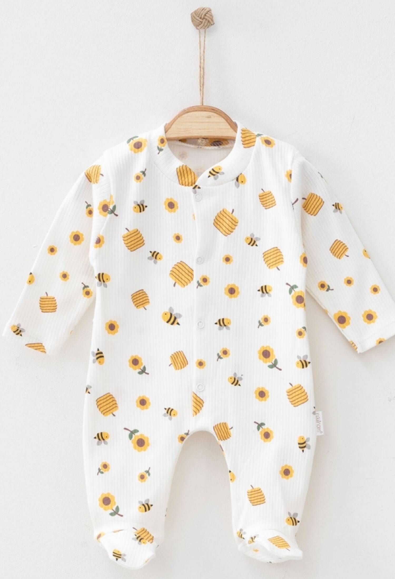 Arı Desenli Patikli Kız Tulum - Brand: NAYINOM - Kids & Bby Clothes From Peralane Kids Turkey