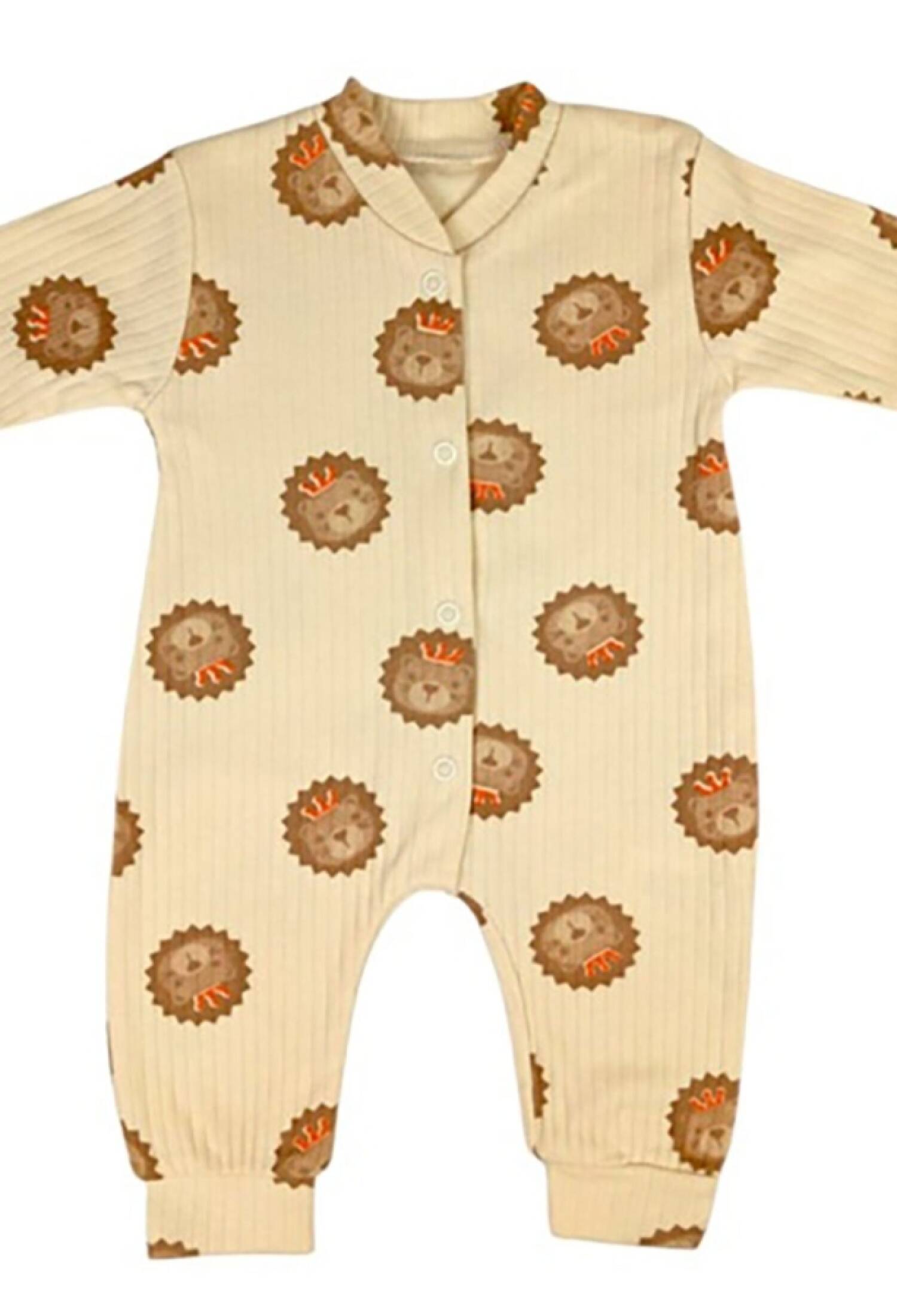 Aslan Desenli Erkek Bebe Tulum - Brand: SÜPERMİNİ - Kids & Bby Clothes From Peralane Kids Turkey