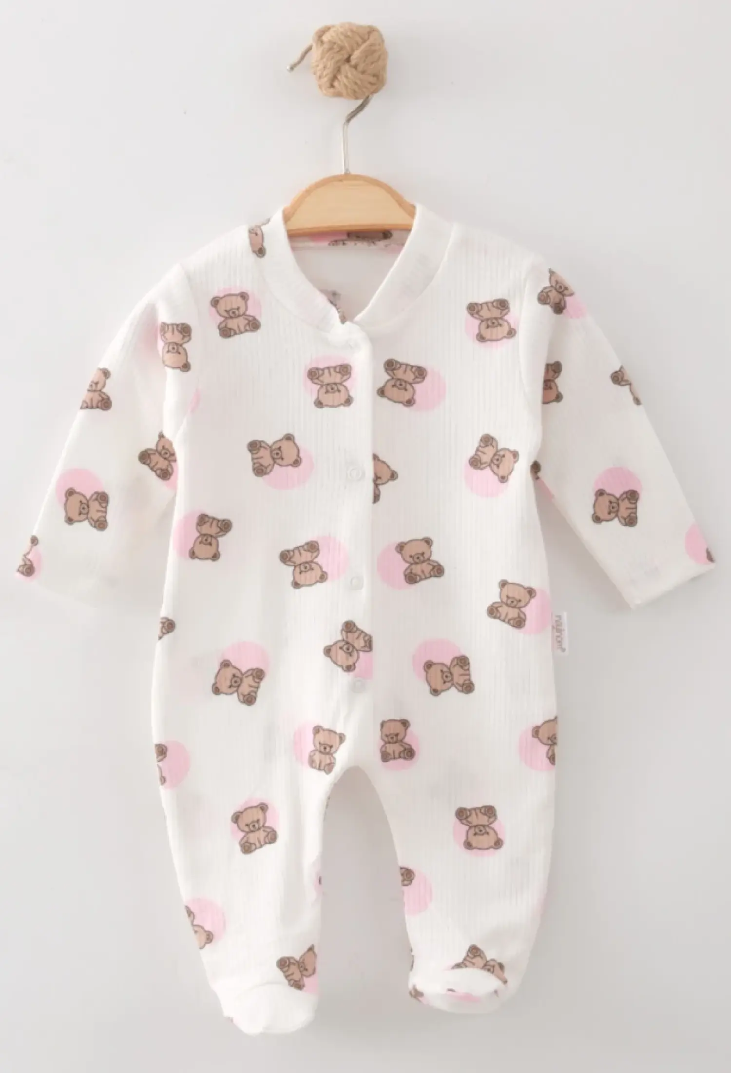 Ayıcık Desenli Erkek Bebe Tulum - Brand: NAYINOM - Kids & Bby Clothes From Peralane Kids Turkey