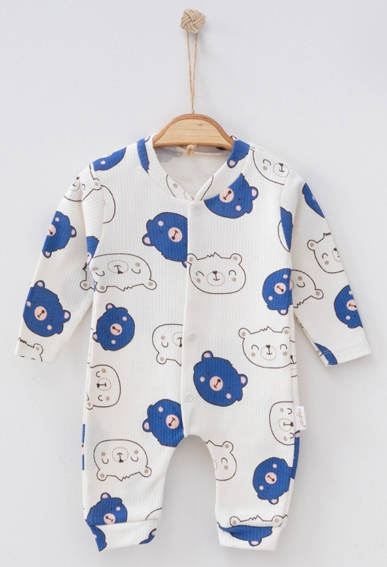 Ayıcık Desenli Raporlu Tulum - Brand: NAYINOM - Kids & Bby Clothes From Peralane Kids Turkey