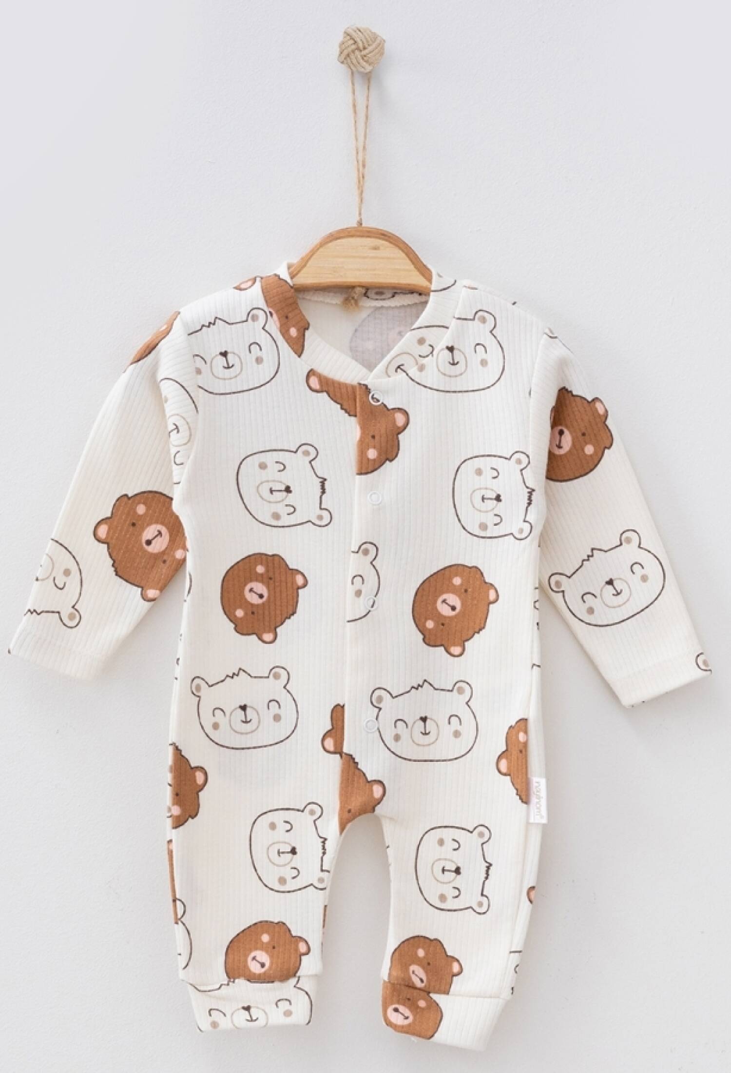 Ayıcık Desenli Raporlu Tulum - Brand: NAYINOM - Kids & Bby Clothes From Peralane Kids Turkey