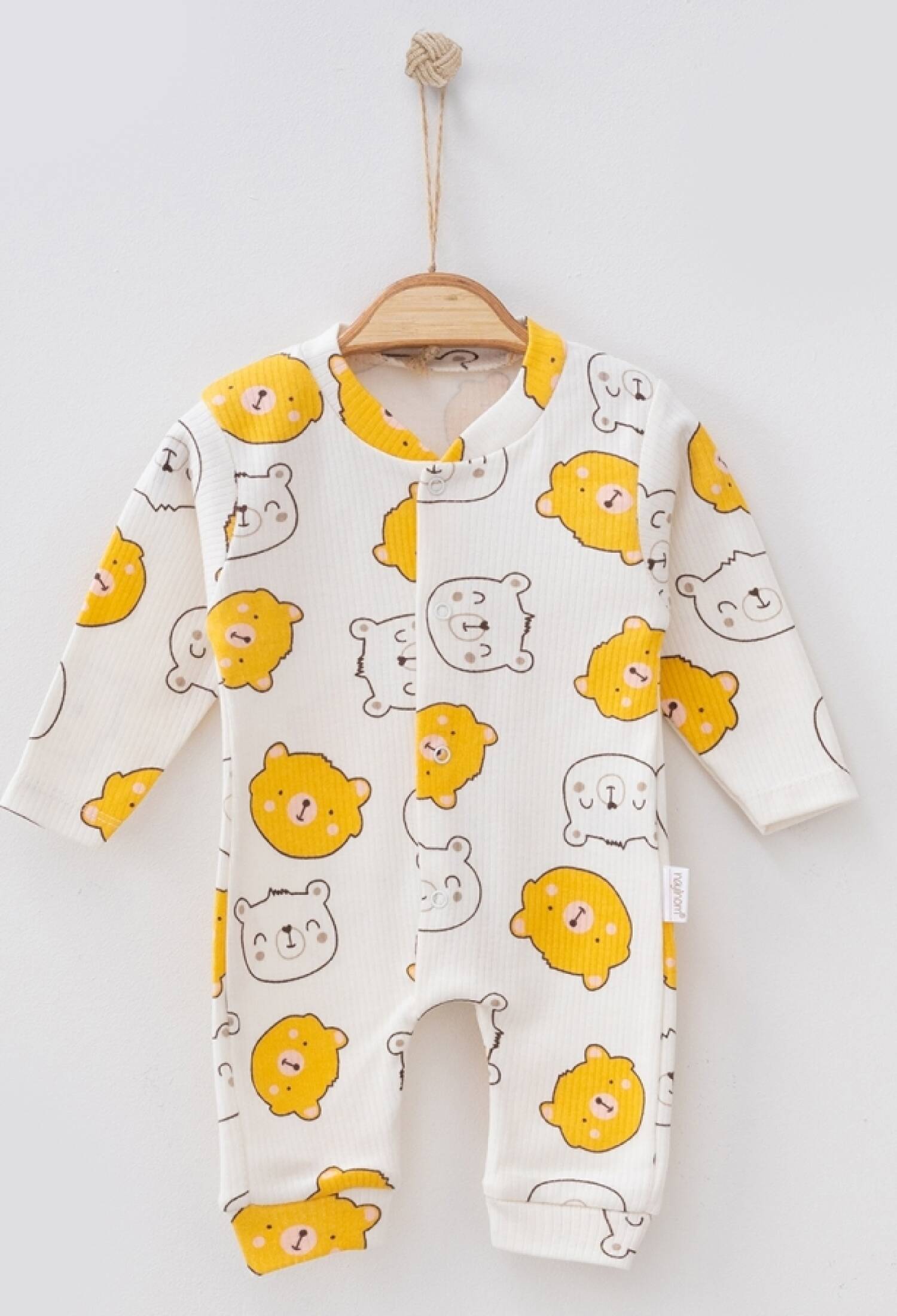 Ayıcık Desenli Raporlu Tulum - Brand: NAYINOM - Kids & Bby Clothes From Peralane Kids Turkey
