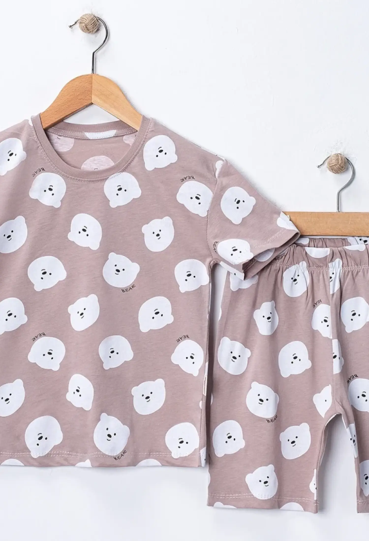 Bear Desenli Erkek Pijama Takım - Brand: SÜPERMİNİ - Kids & Bby Clothes From Peralane Kids Turkey