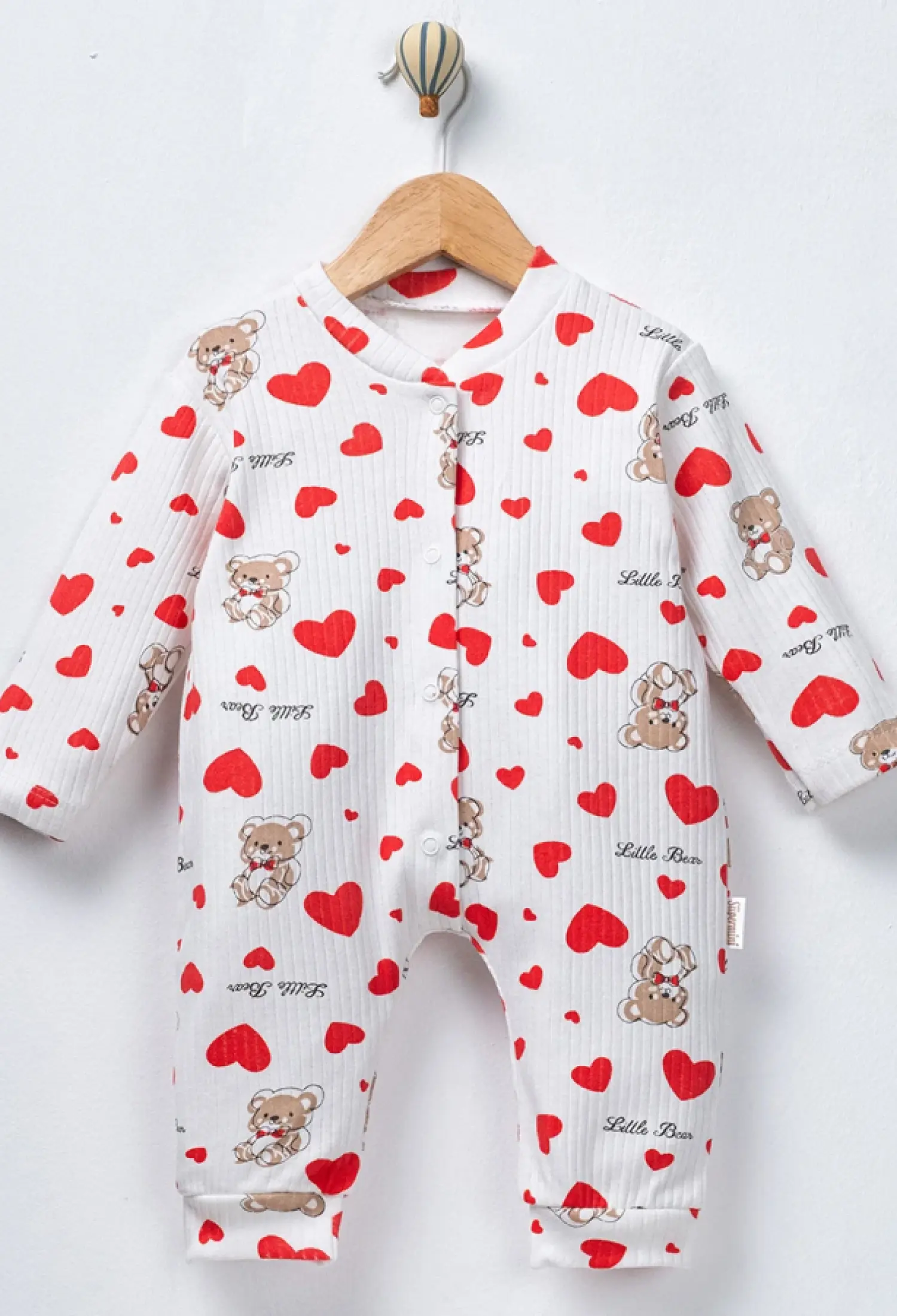 Bear Desenli Kız Bebe Tulum - Brand: SÜPERMİNİ - Kids & Bby Clothes From Peralane Kids Turkey