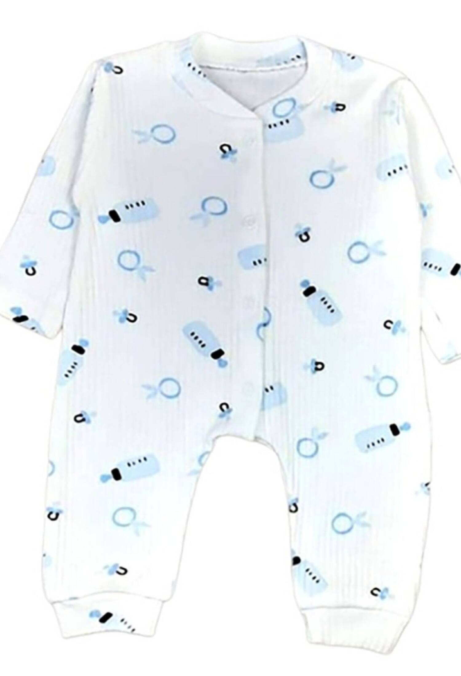 Biberon Desenli Erkek Bebe Tulum - Brand: SÜPERMİNİ - Kids & Bby Clothes From Peralane Kids Turkey