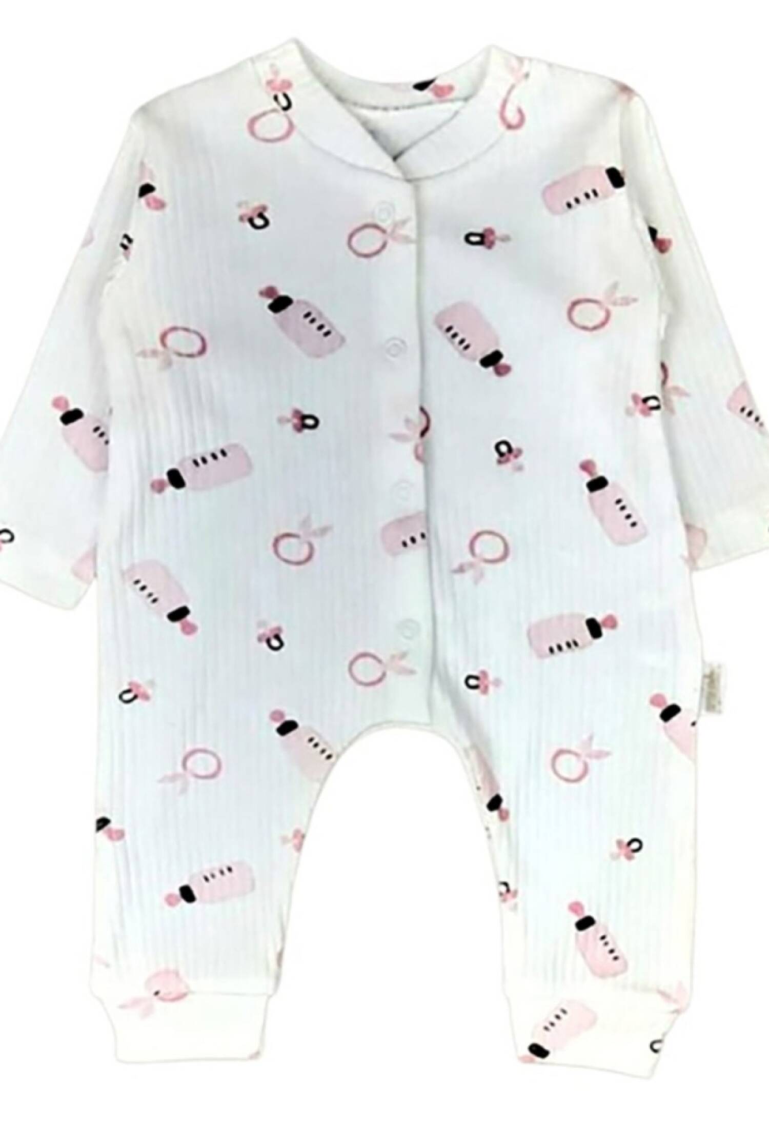 Biberon Desenli Erkek Bebe Tulum - Brand: SÜPERMİNİ - Kids & Bby Clothes From Peralane Kids Turkey