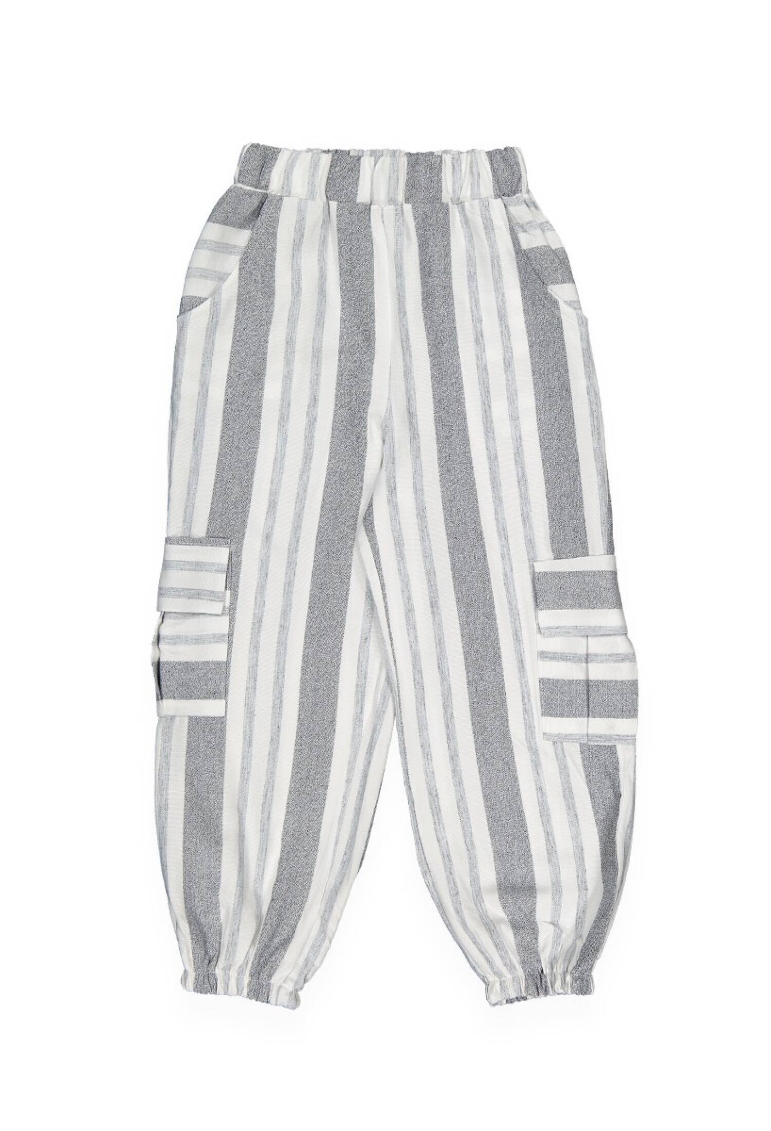 ÇİZGİLİ CEPLİ PANTOLON 1016-211022 - 1016-211022 - Brand: Büşra Bebe - Kids & Bby Clothes From Peralane Kids Turkey