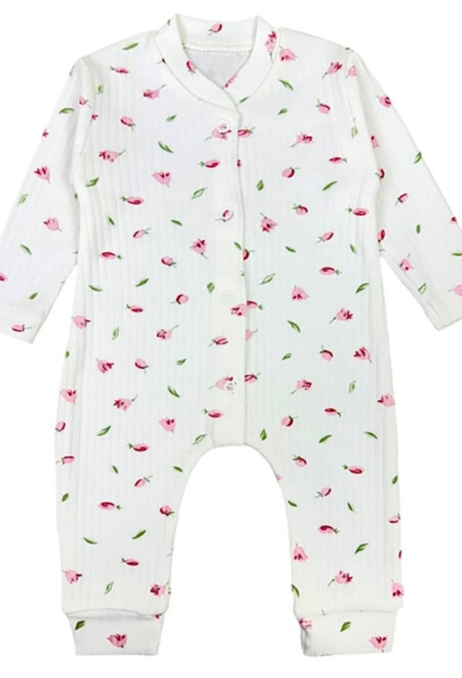 Çiçek Desenli Kız Bebe Tulum - Brand: SÜPERMİNİ - Kids & Bby Clothes From Peralane Kids Turkey