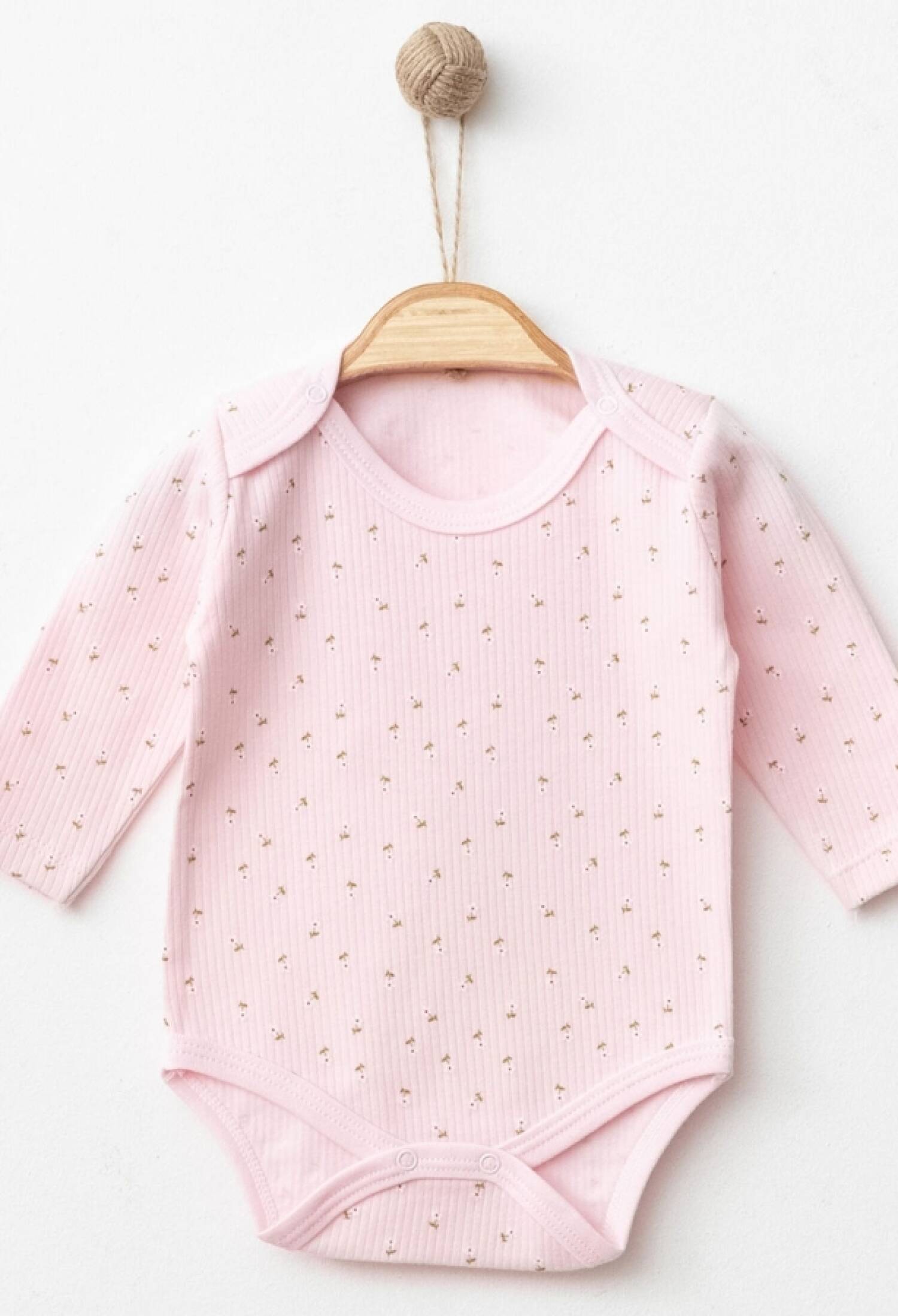 Çiçek Desenli Raporlu Kız Çıtçıtlı Badi - Brand: NAYINOM - Kids & Bby Clothes From Peralane Kids Turkey