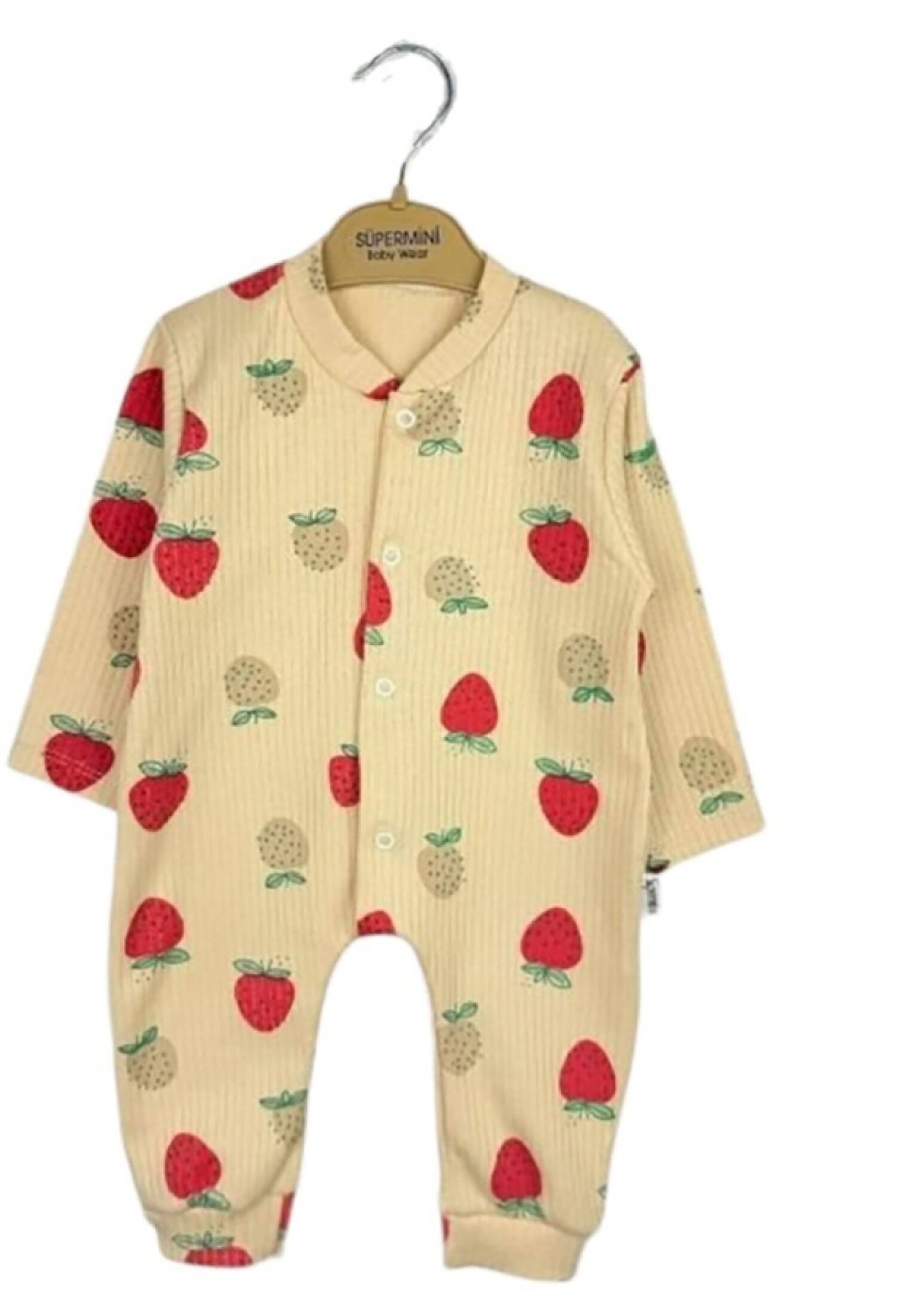 Çilek Desenli Kız Pijama Takım - Brand: SÜPERMİNİ - Kids & Bby Clothes From Peralane Kids Turkey