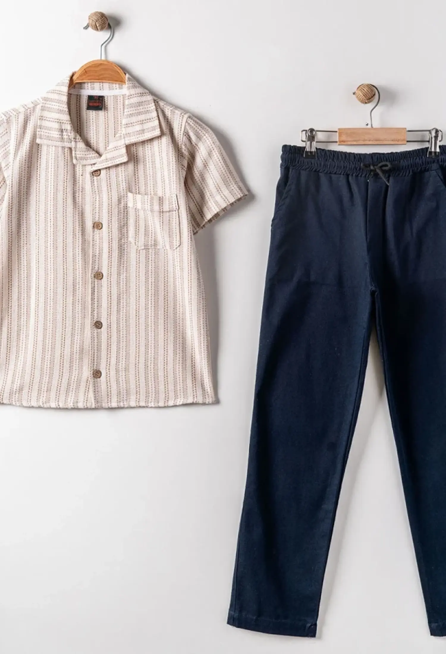 Çizgili Erkek Takım - Brand: BARKOD - Kids & Bby Clothes From Peralane Kids Turkey