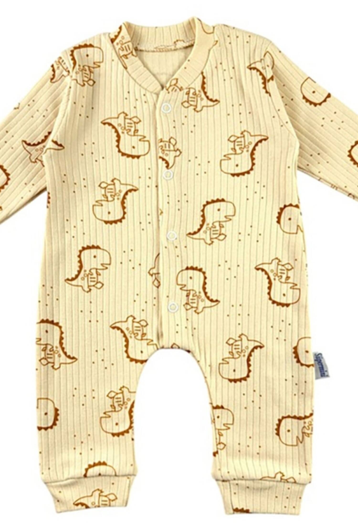 Dino Desenli Raporlu Erkek Bebe Tulum - Brand: SÜPERMİNİ - Kids & Bby Clothes From Peralane Kids Turkey