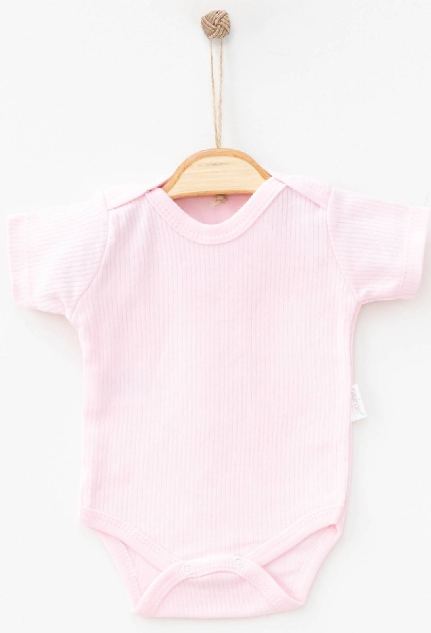 Düz Raporlu Kısa Kollu Unisex Çıtçıtlı Badi - Brand: NAYINOM - Kids & Bby Clothes From Peralane Kids Turkey