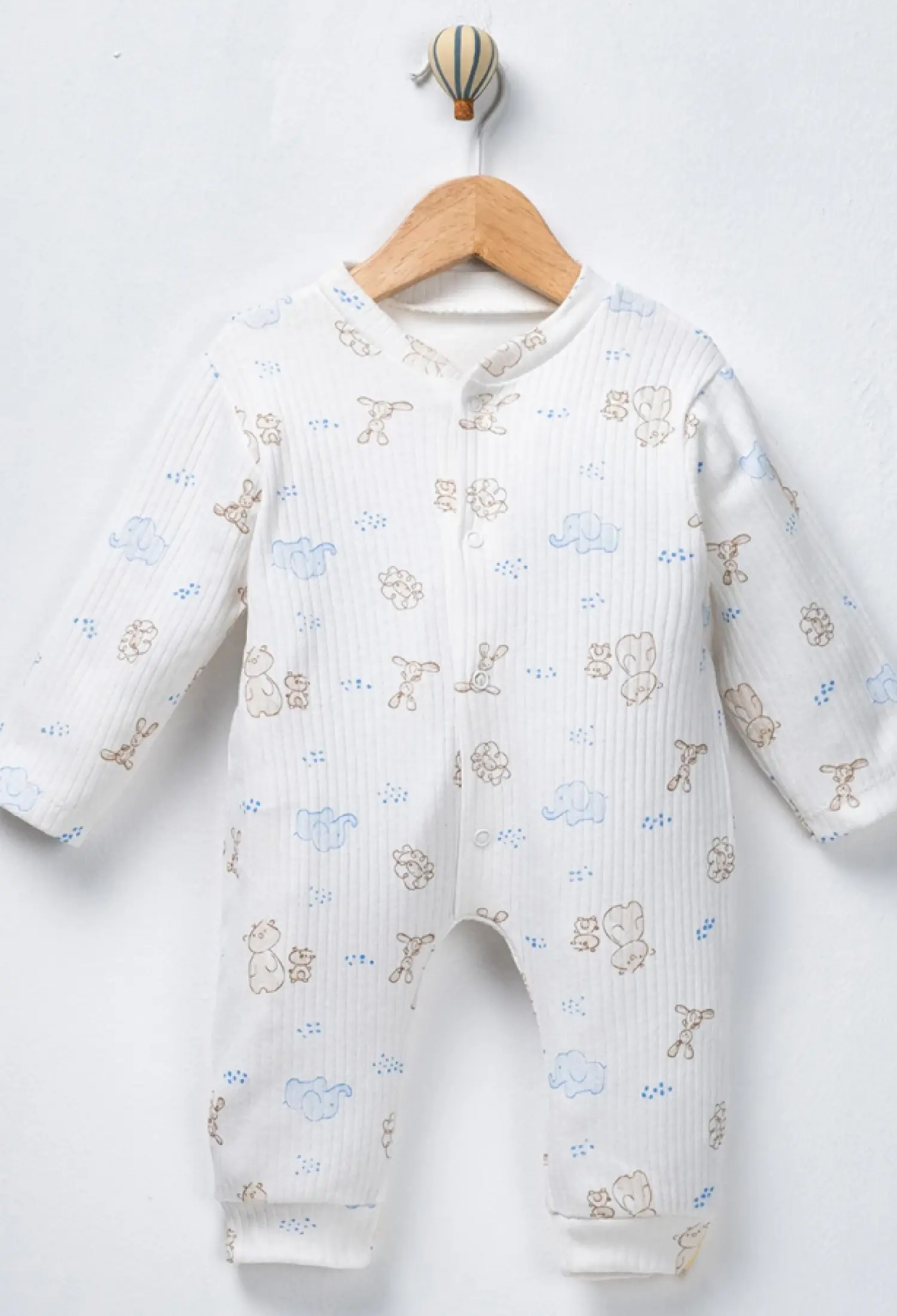 Fil Desenli Erkek Bebe Tulum - Brand: SÜPERMİNİ - Kids & Bby Clothes From Peralane Kids Turkey