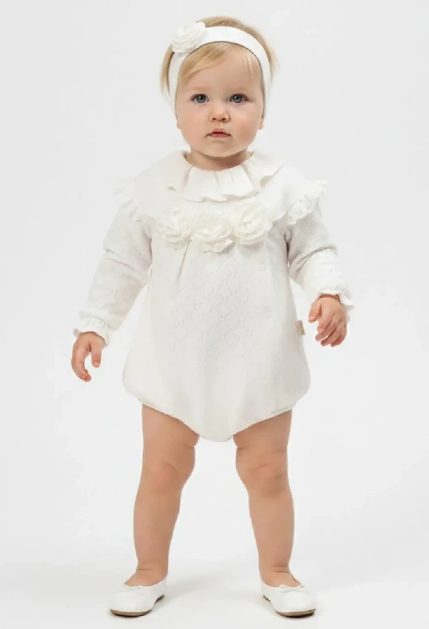 Güllü Nakışlı Kız Bebe Romper - Brand: CAYZEN - Kids & Bby Clothes From Peralane Kids Turkey