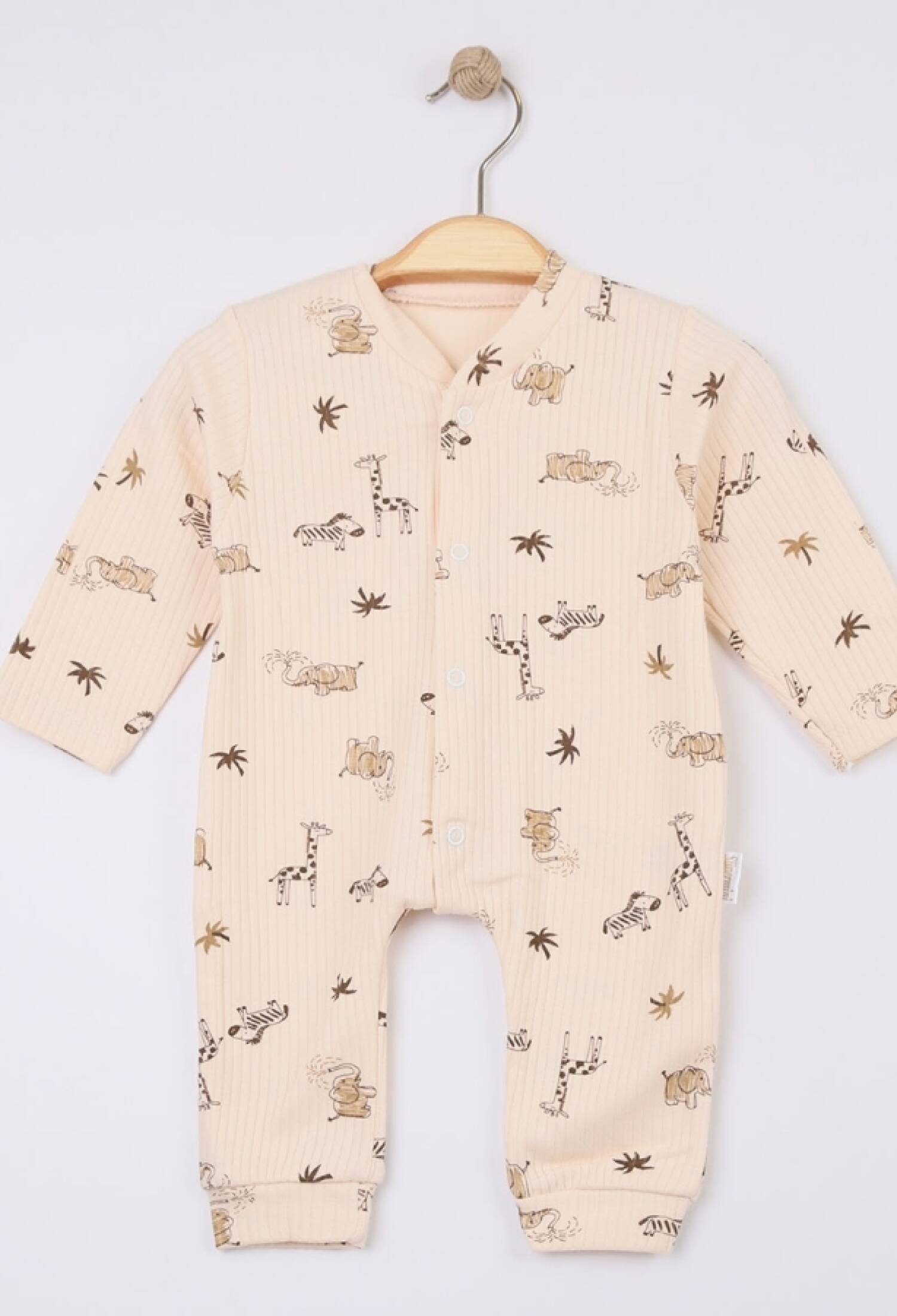 Hayvan Desenli Erkek Bebe Tulum - Brand: SÜPERMİNİ - Kids & Bby Clothes From Peralane Kids Turkey